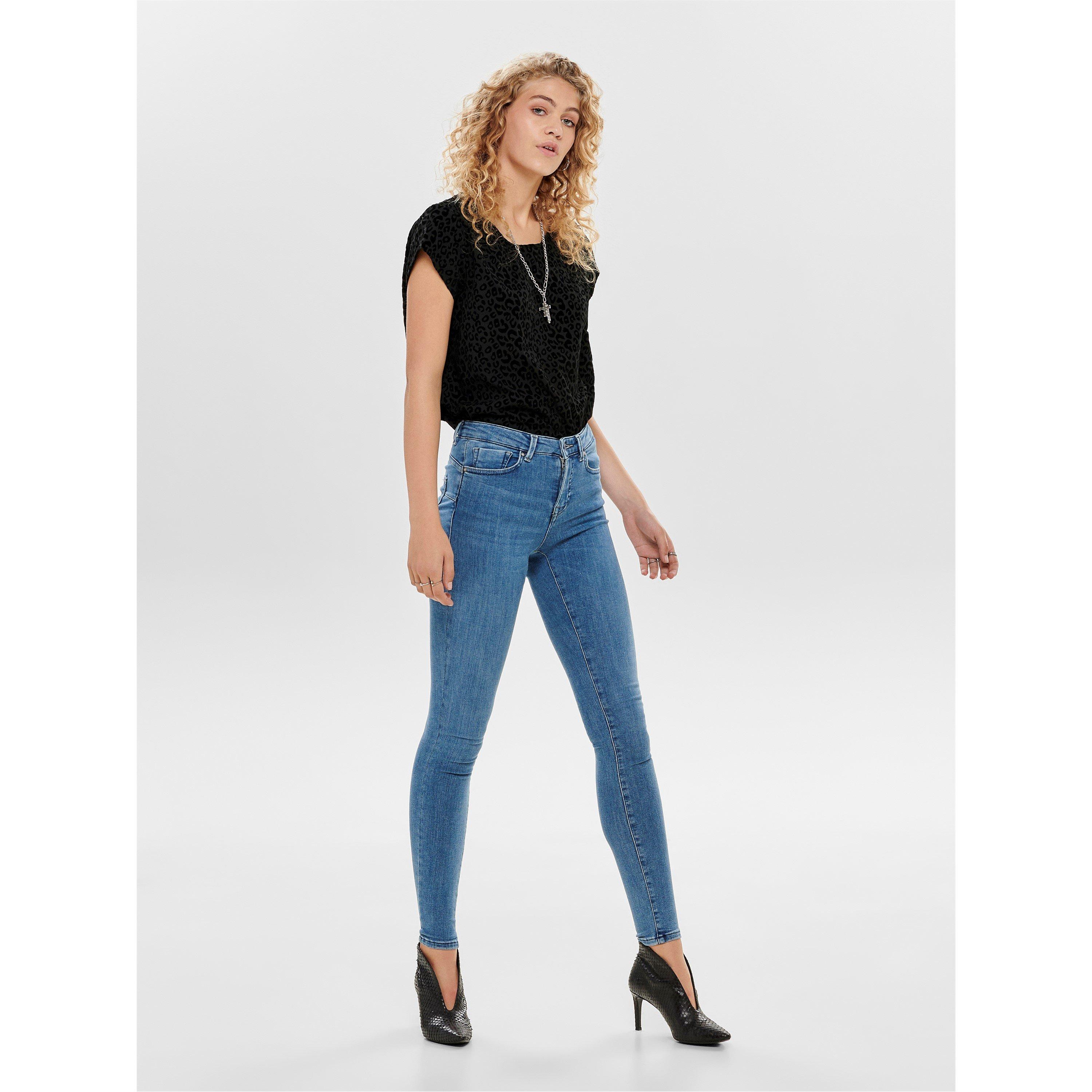 Lyseblå - Only - Skinny Jeans - 2