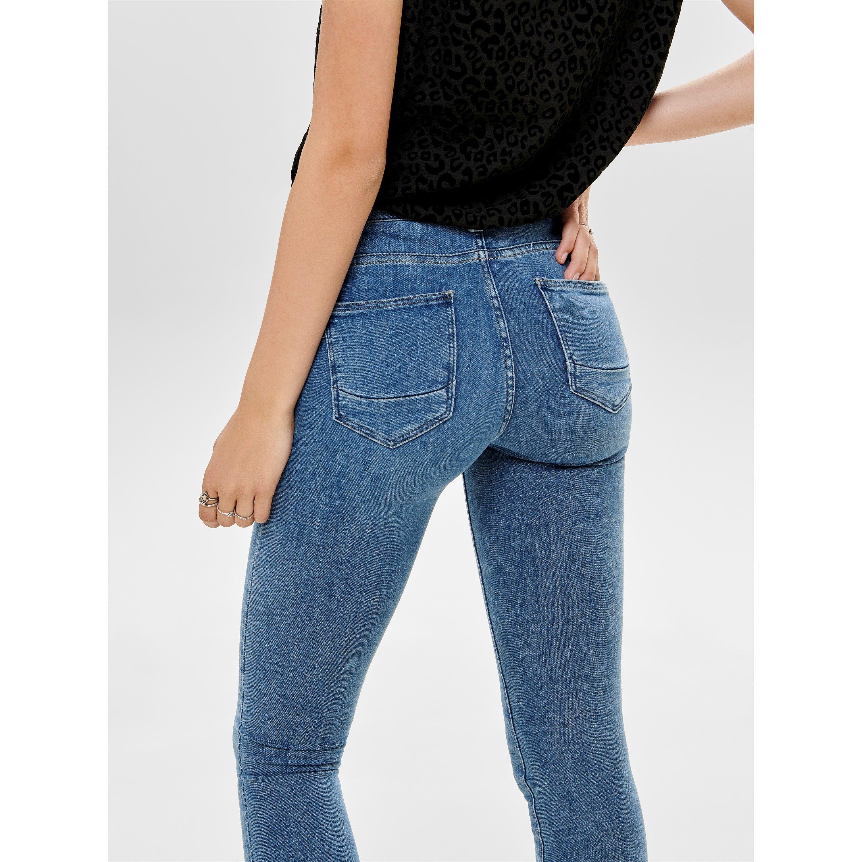 Lyseblå - Only - Skinny Jeans - 4