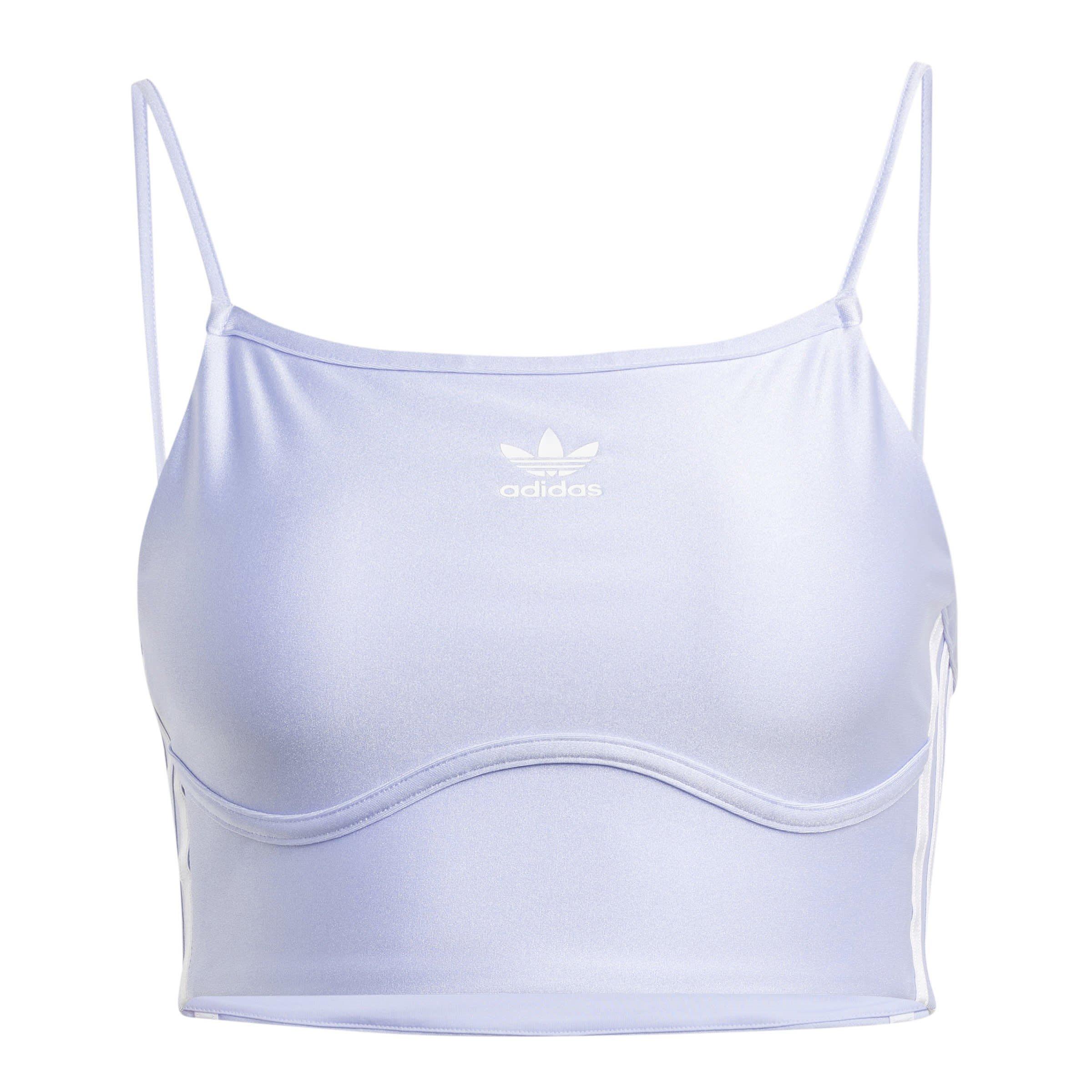 adidas Originals | 3-Stripe Bra Top Womens | Tank Tops