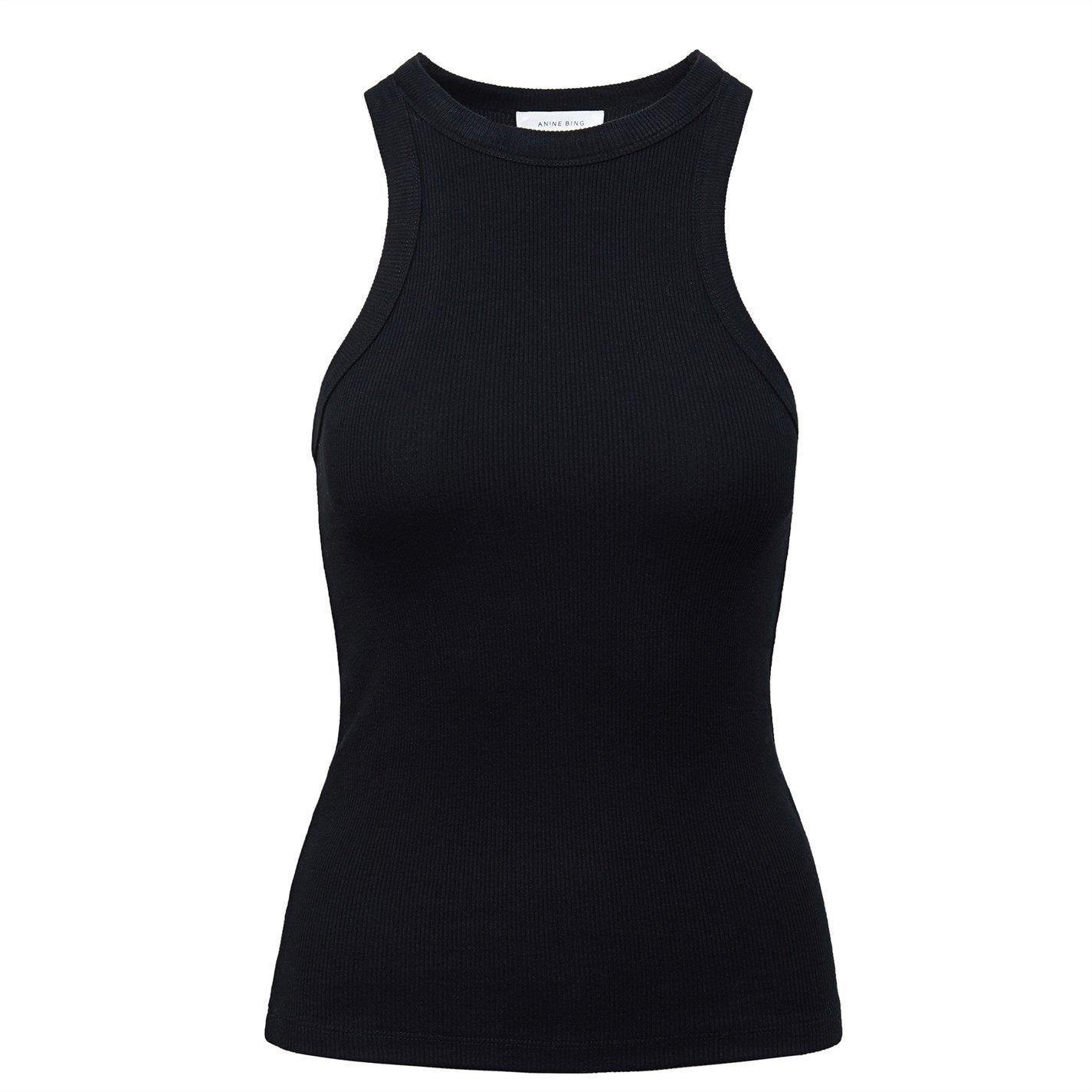 Black - Anine Bing - Womens Eva Tank - 3