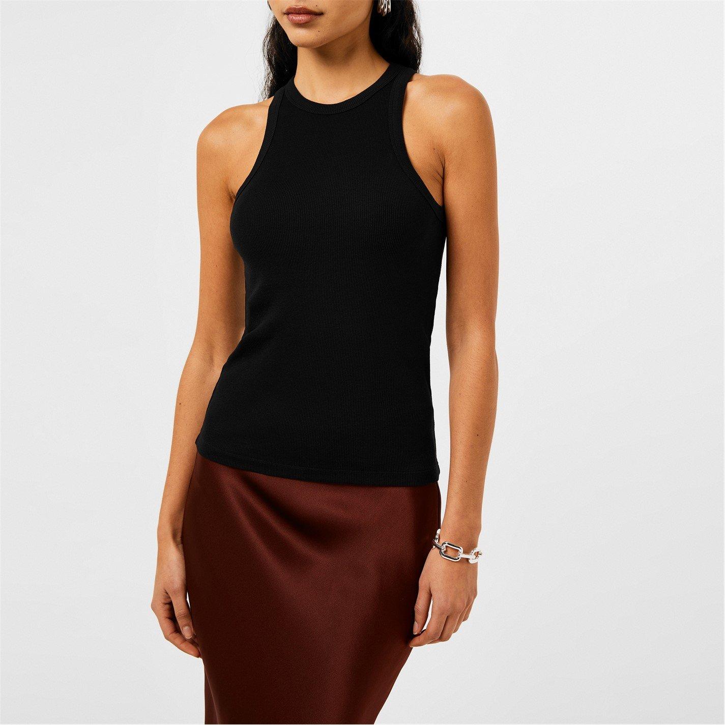 Black - Anine Bing - Womens Eva Tank - 5