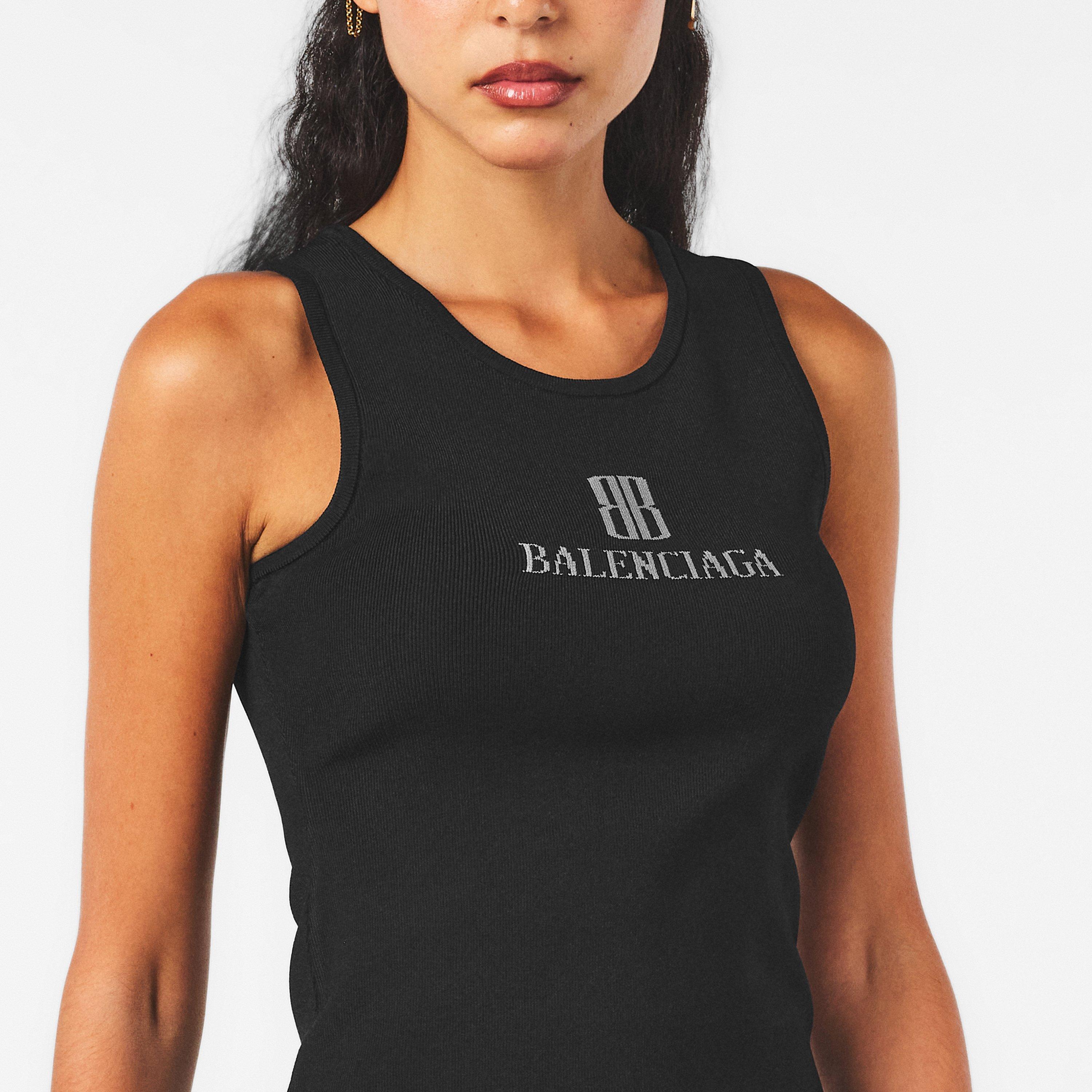 Black - Balenciaga - Women's Tank Vest - 5