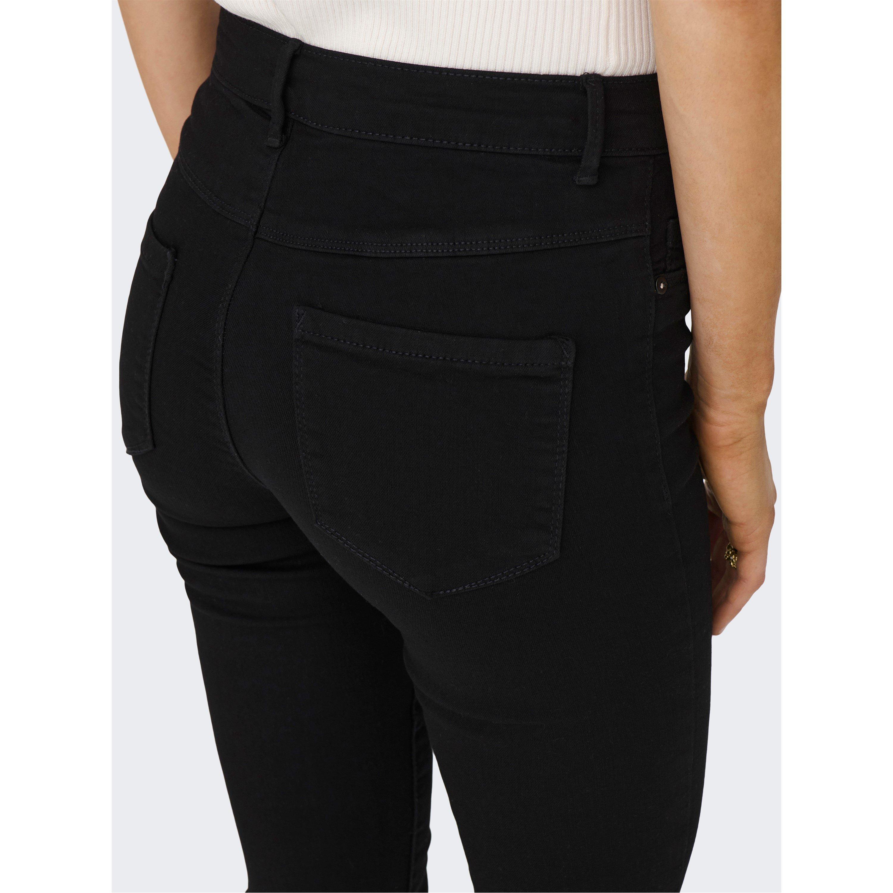 Zwarte Denim - Only - Rain Skinny Jeans - 4