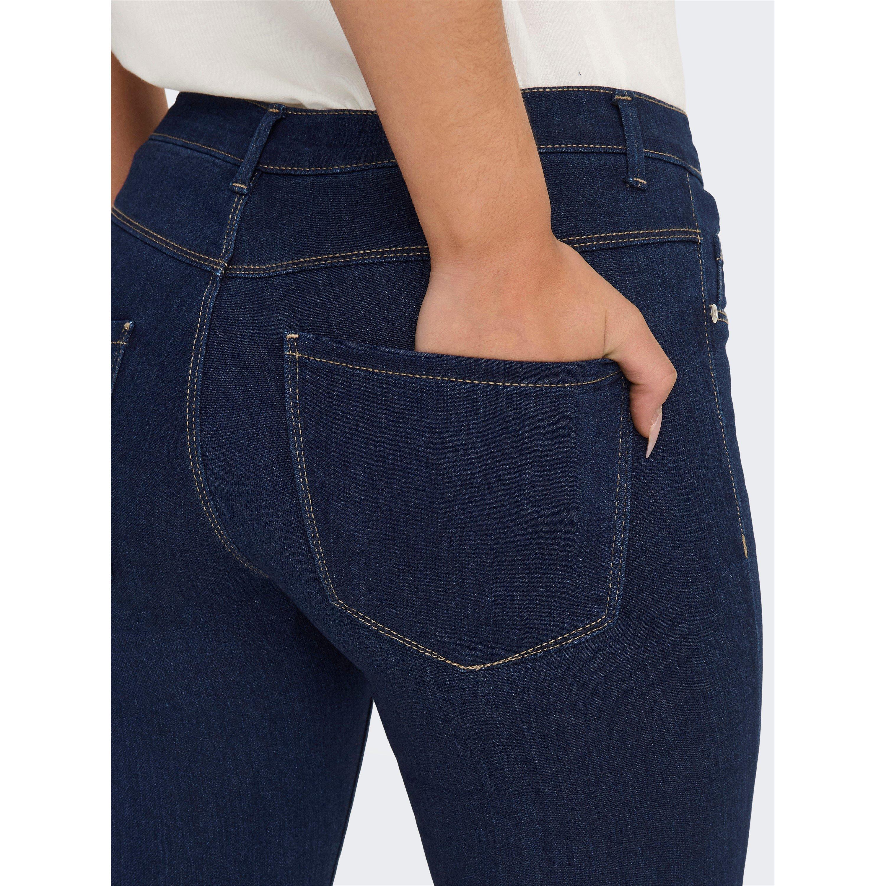 Tamno plava - Only - Women's Rain Skinny Jeans - 4