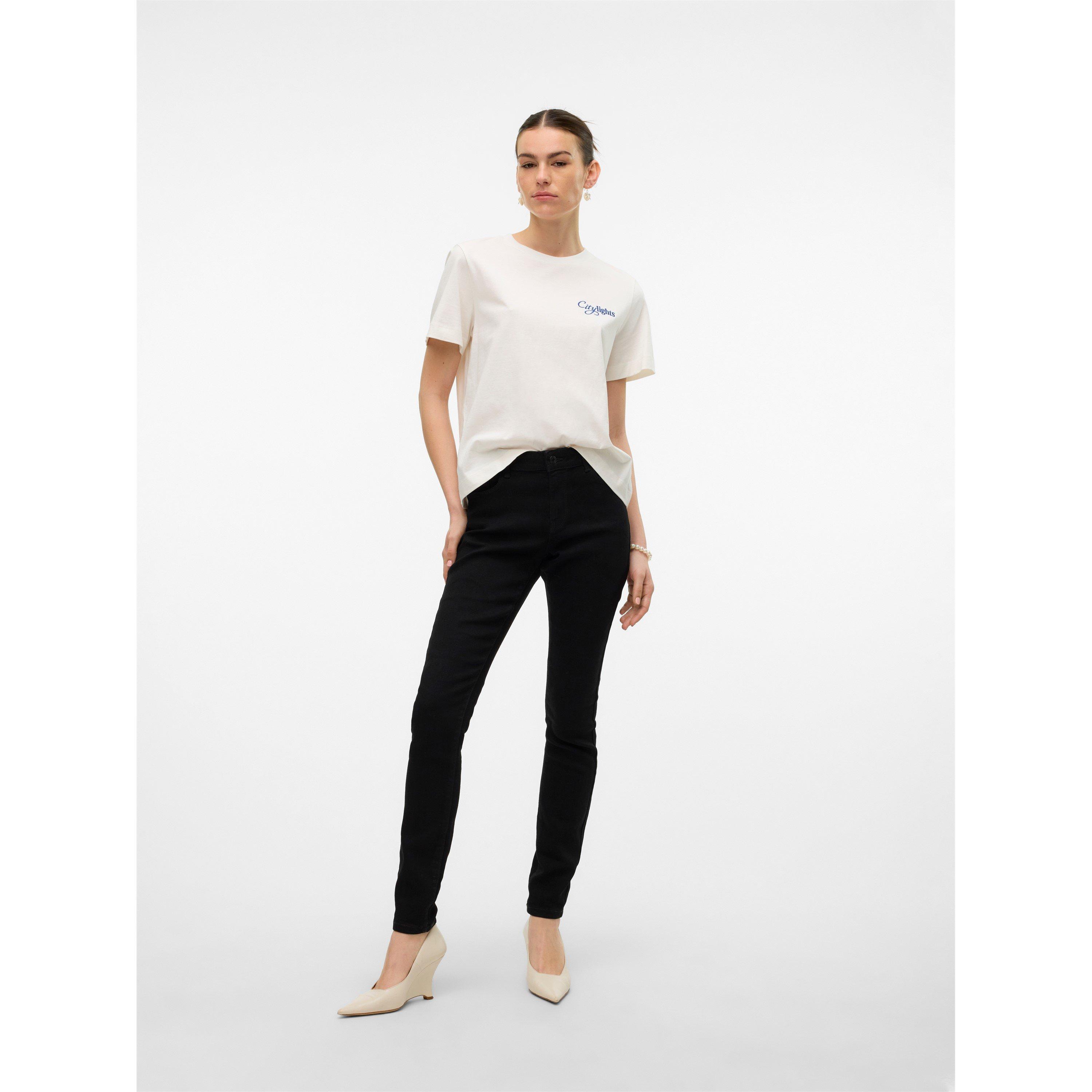 Black - Vero Moda - Ely Skinny Jeans - 4