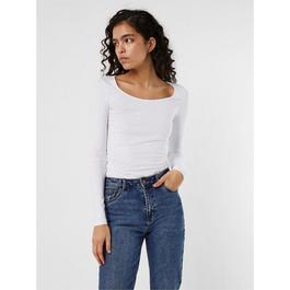 Vero Moda Sleeve U-Neck T-Shirt