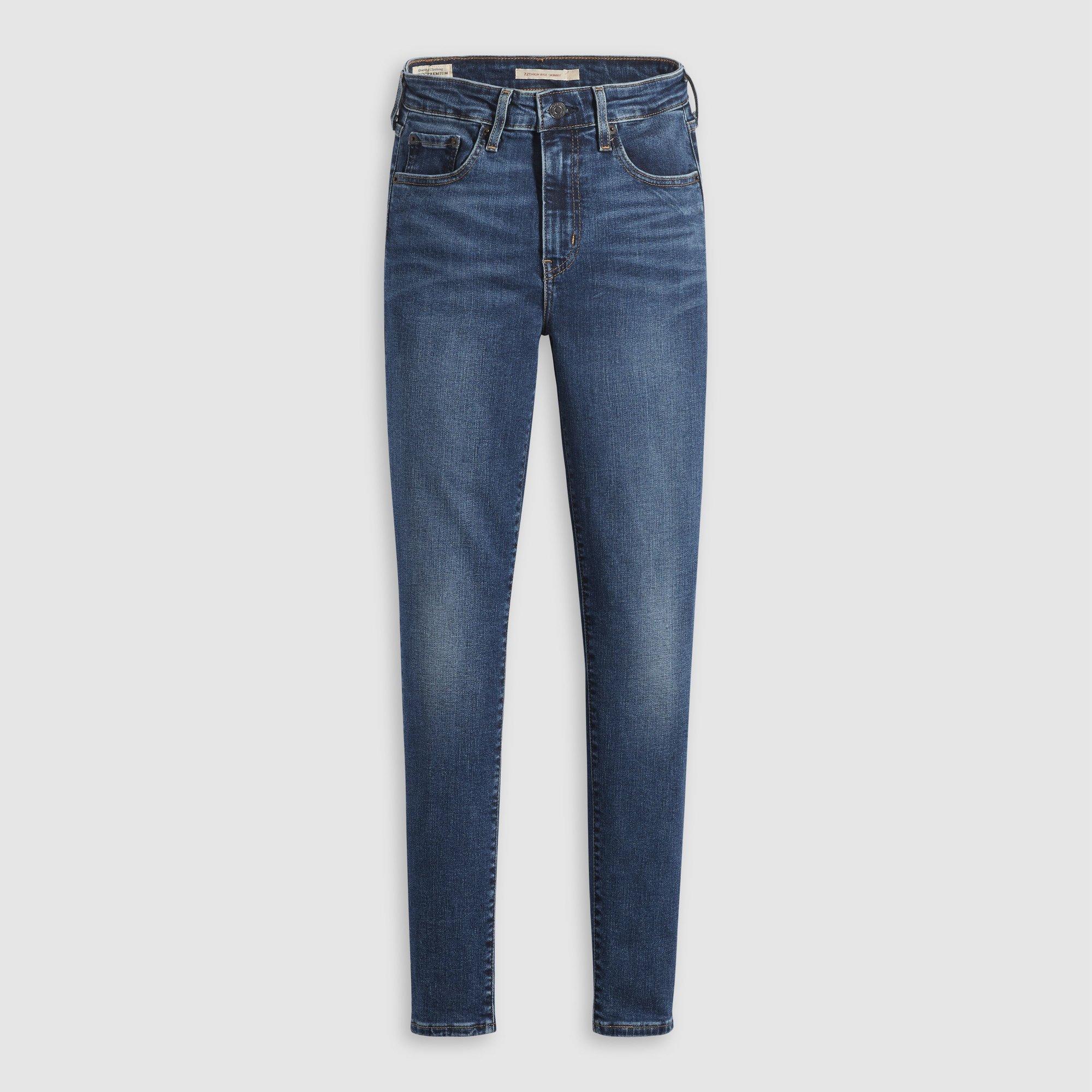 BLUE WAVE DARK - Levis - Levis 721 High Rise Skinny Blue Wave - 1