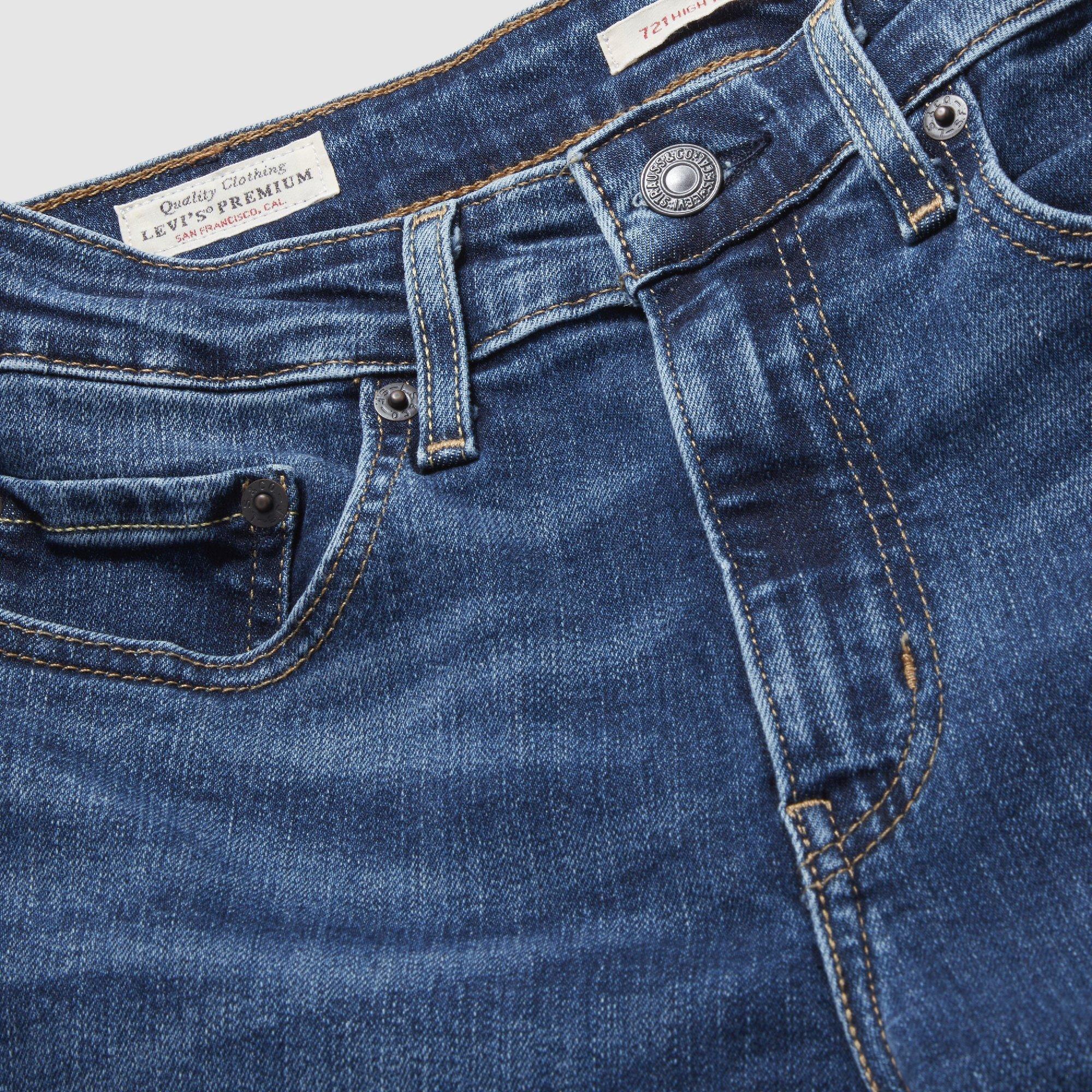 BLUE WAVE DARK - Levis - Levis 721 High Rise Skinny Blue Wave - 6