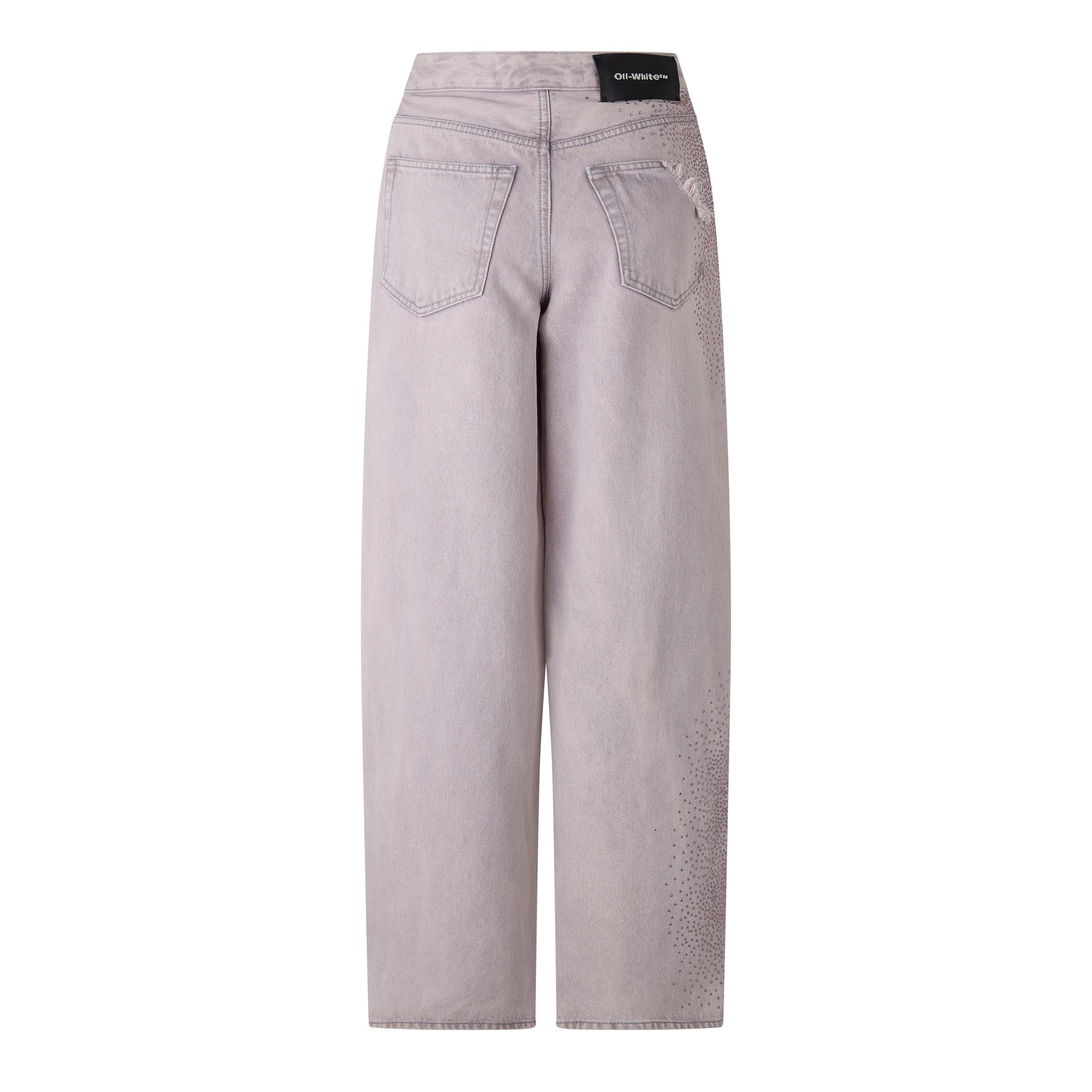 Lilac - Off White - Women's Slim Fit Jeans - 2