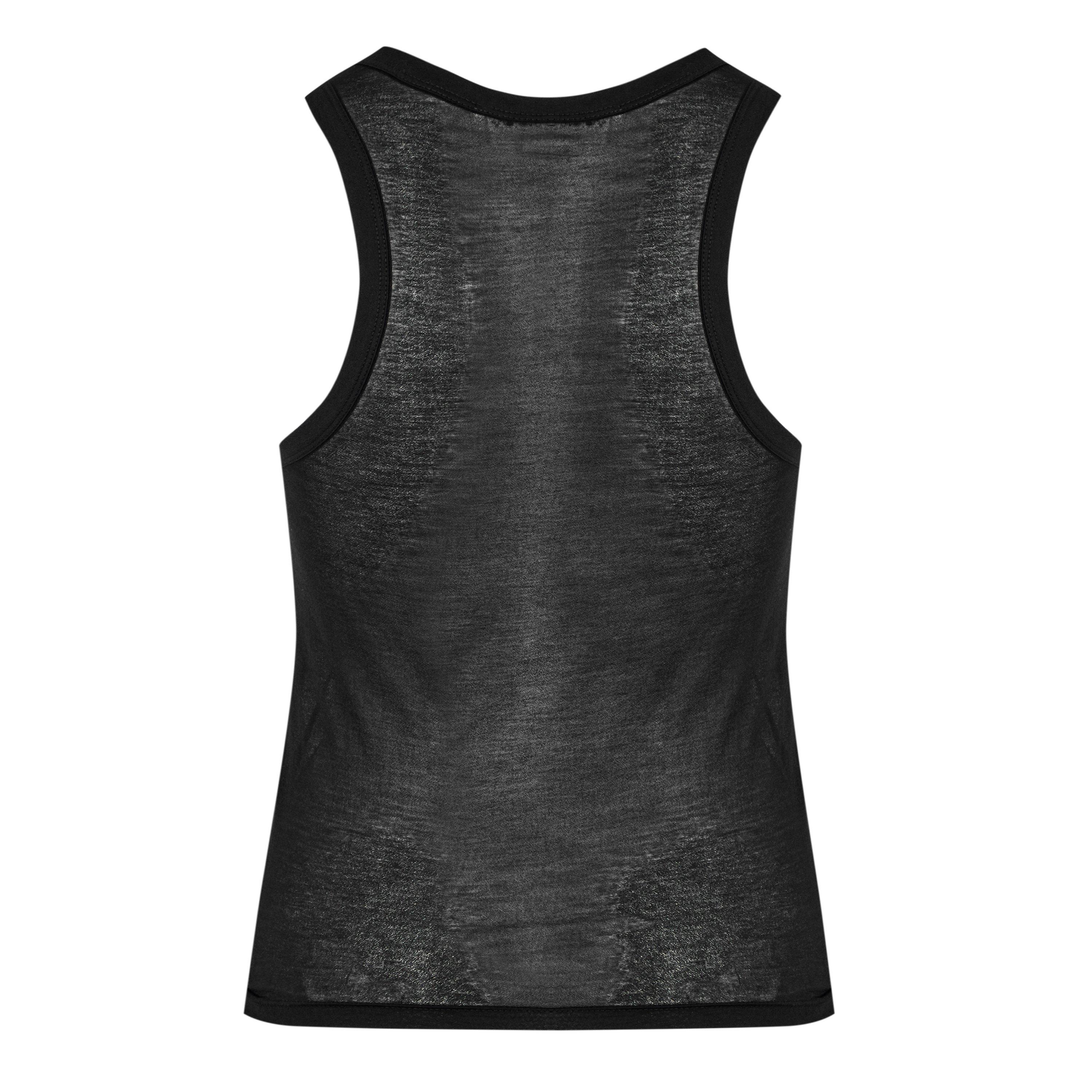 Black - Victoria Beckham - Women's Logo Vest - 6