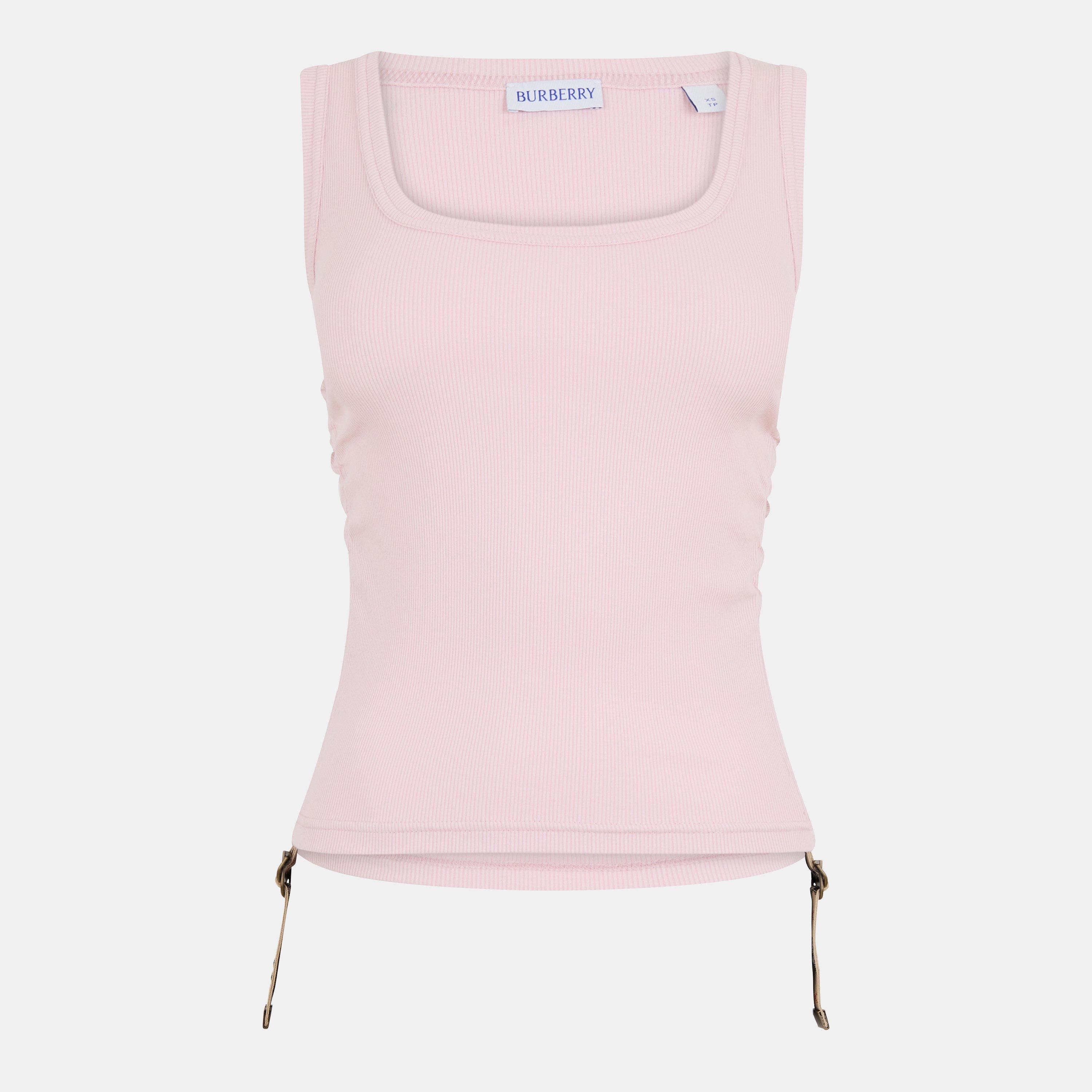 Burberry Ruched Buckle Tank Top | Cruise Fashion
