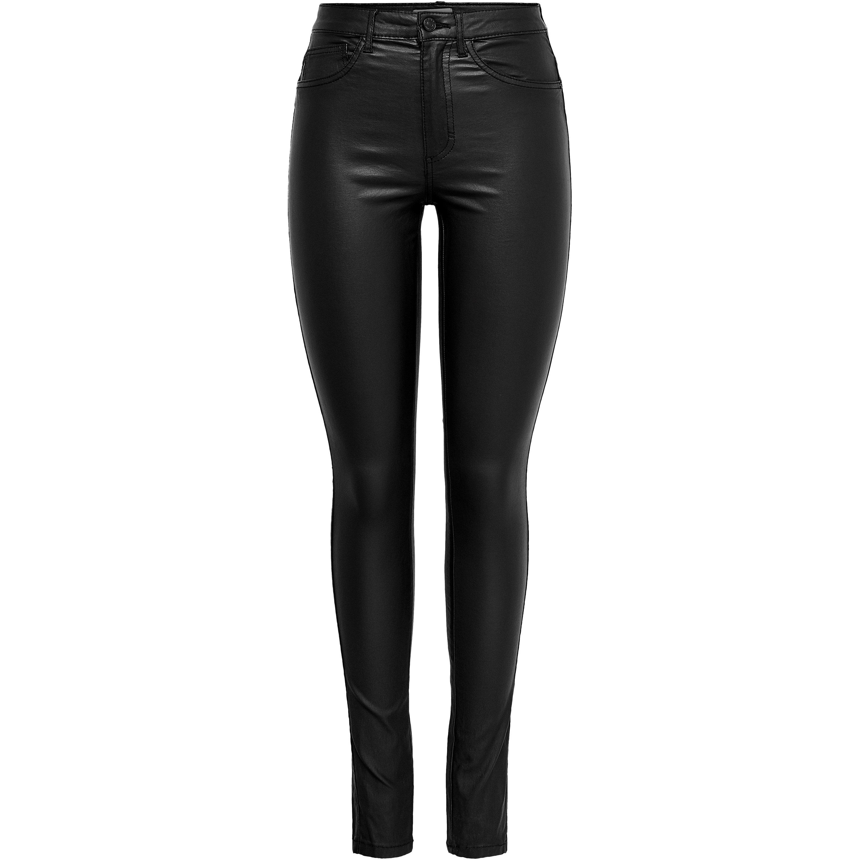 Only PU Coated Trousers Ladies