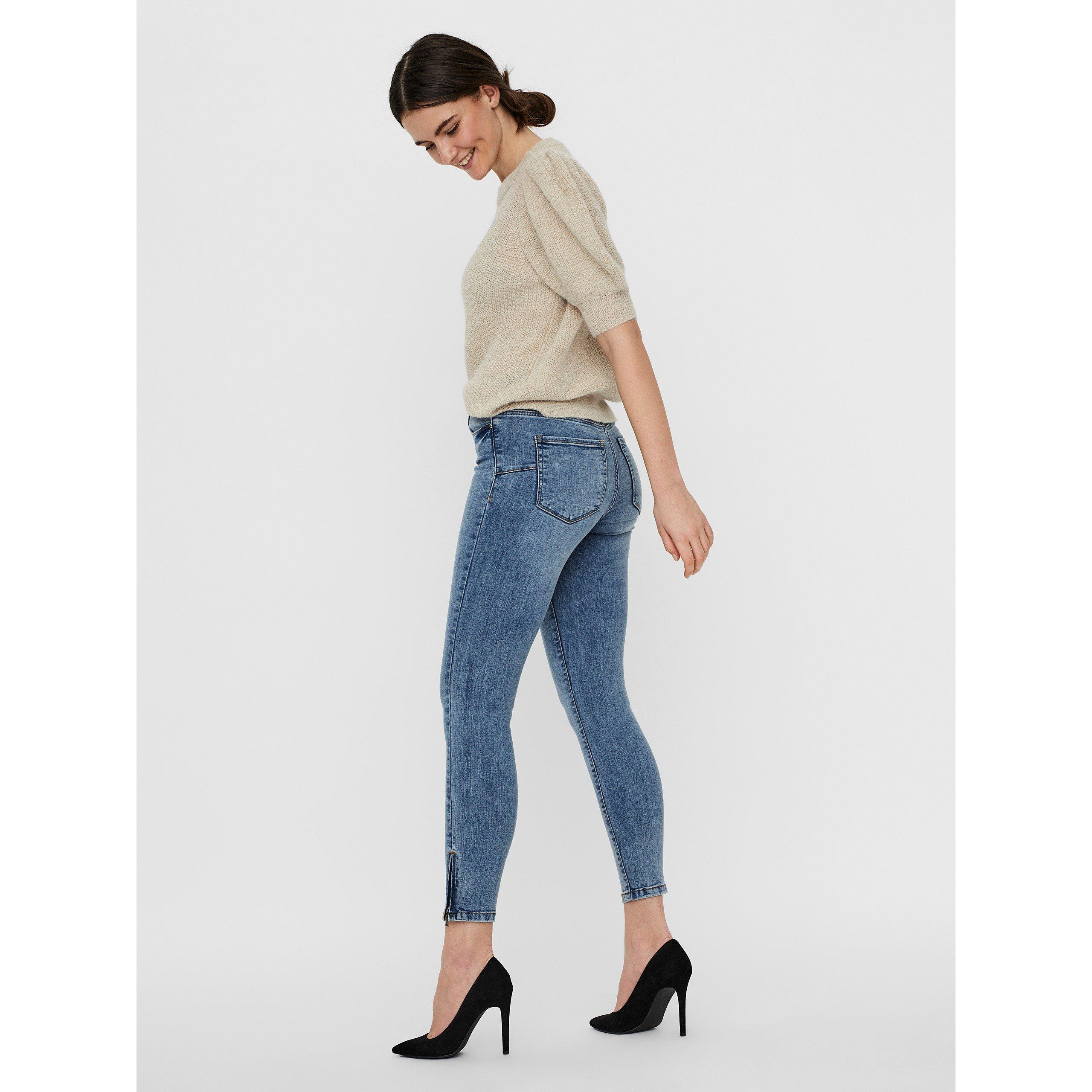 Hellblaue Jeans - Vero Moda - Women's Skinny Jeans - 3