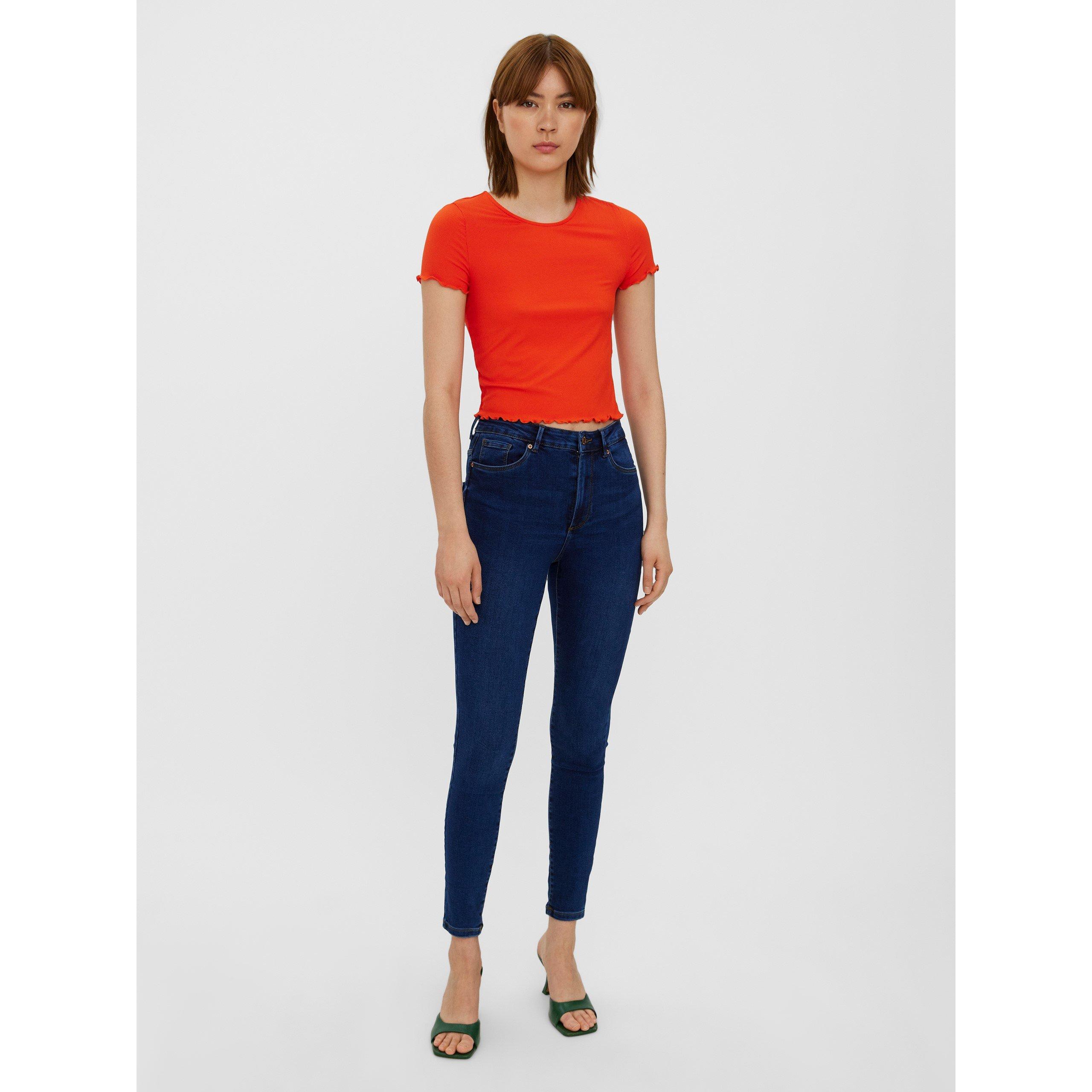 Denim blu scuro. - Vero Moda - Women's Skinny Jeans - 2
