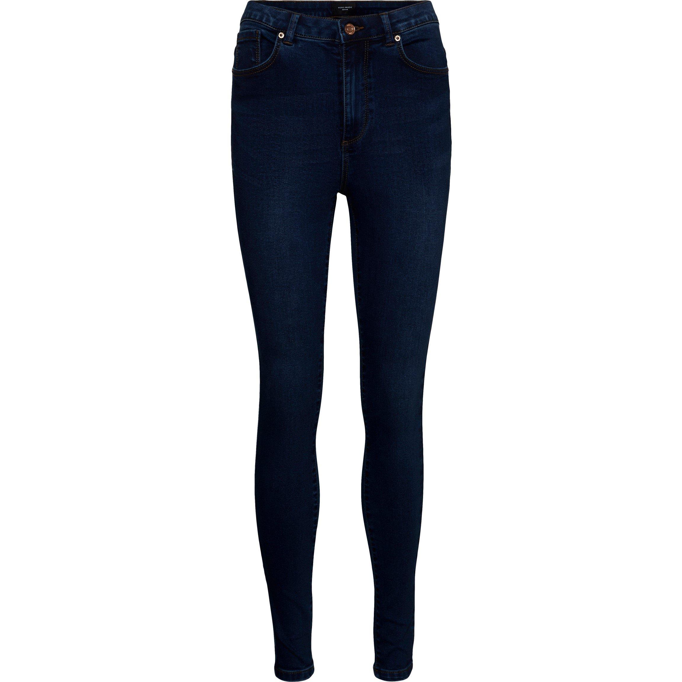 Denim blu scuro. - Vero Moda - Women's Skinny Jeans - 5