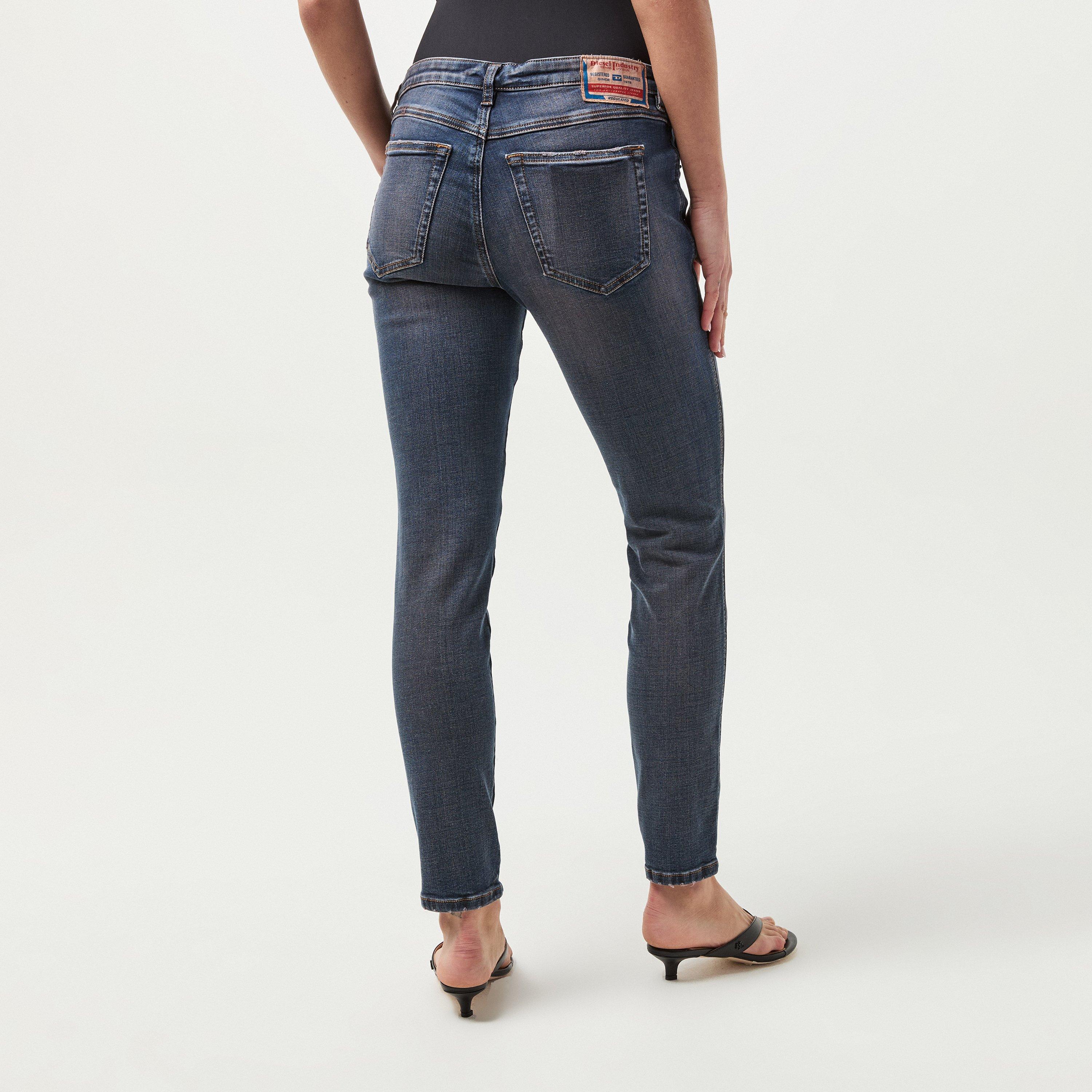 Blue Denim - Diesel - Women's Skinny Jeans - 4