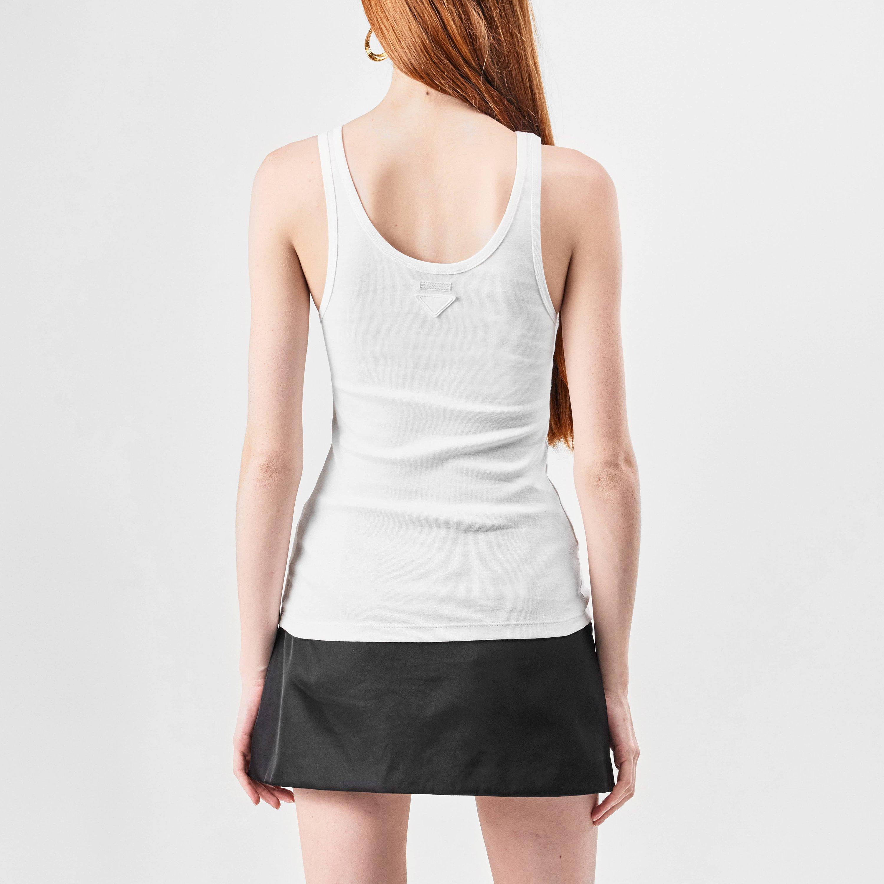 Prada Lace Tank Top | Cruise Fashion