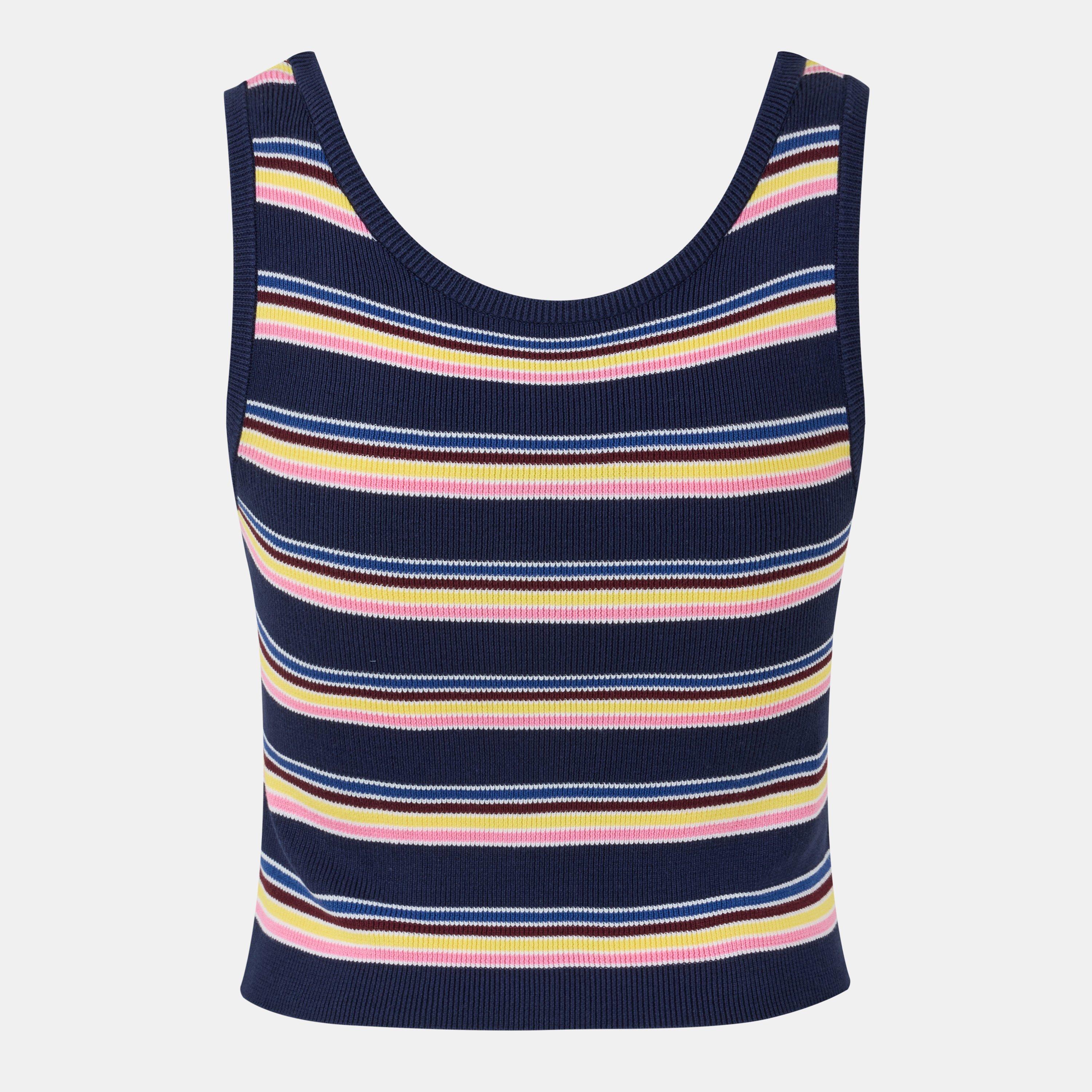 Prada | Women's Striped Vest | Tank Tops | Cruise Fashion