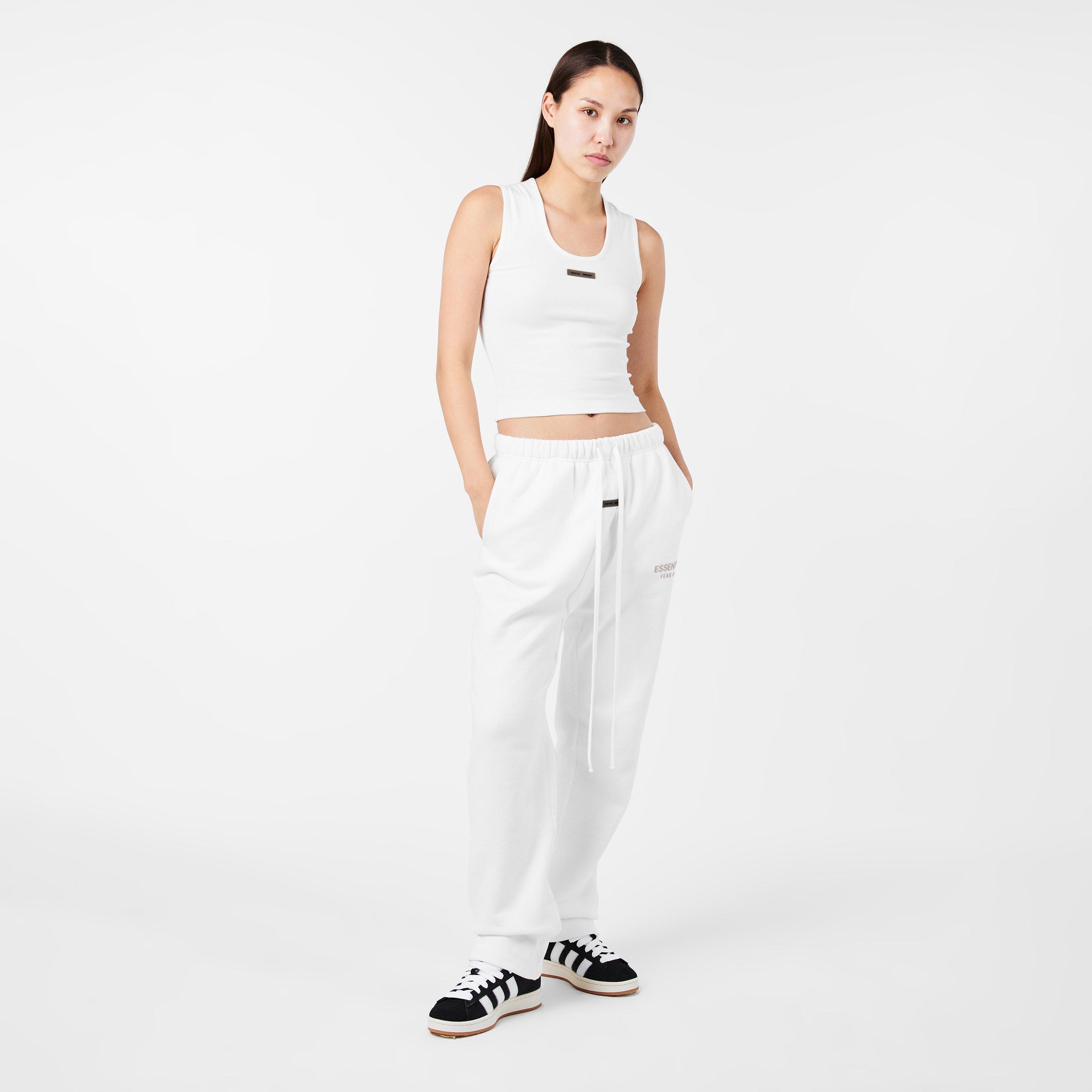 Cloud White - Fear Of God Essentials - Women's Ribbed Cami Top - 6