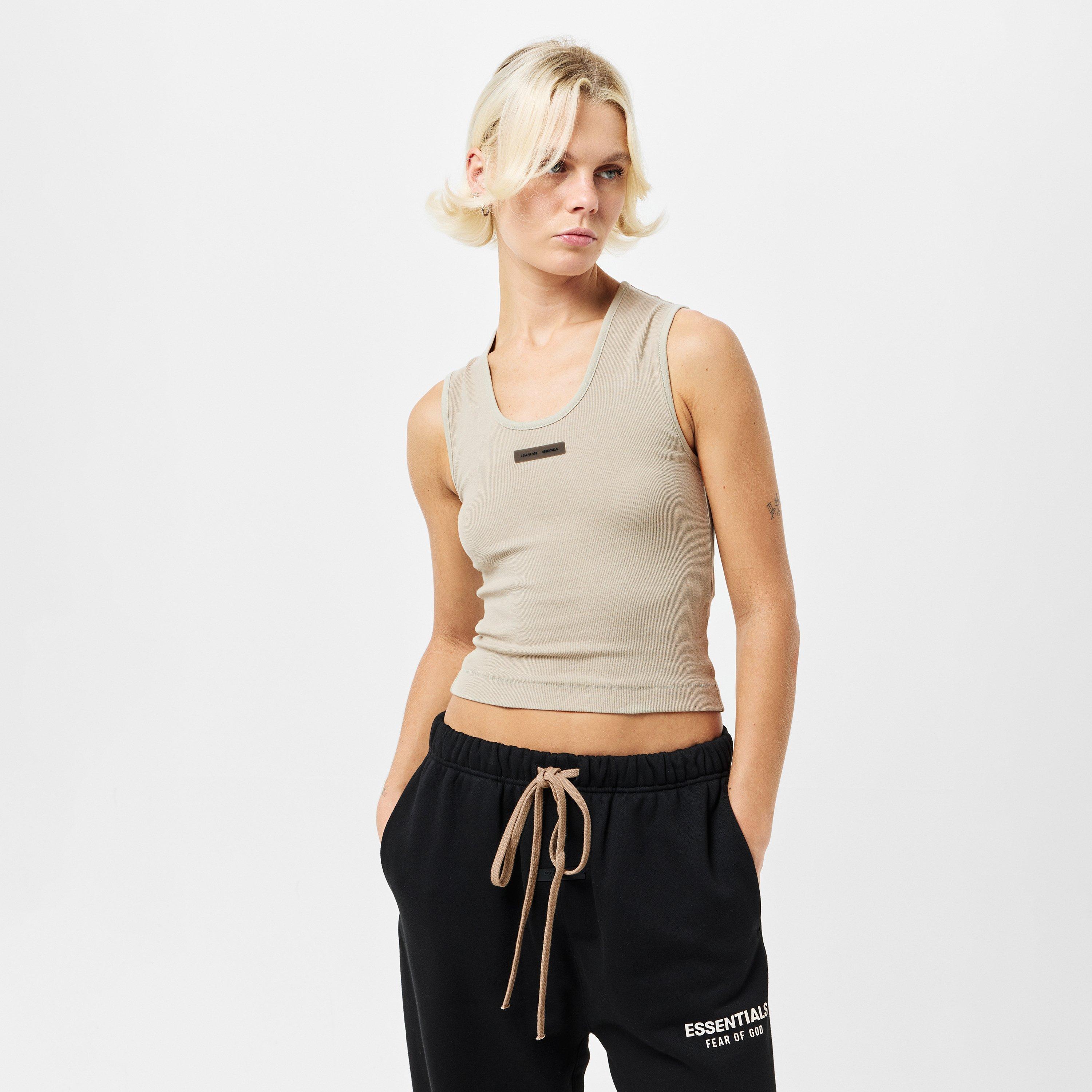 Abbey Stone - Fear Of God Essentials - Women's Ribbed Cami Top - 3