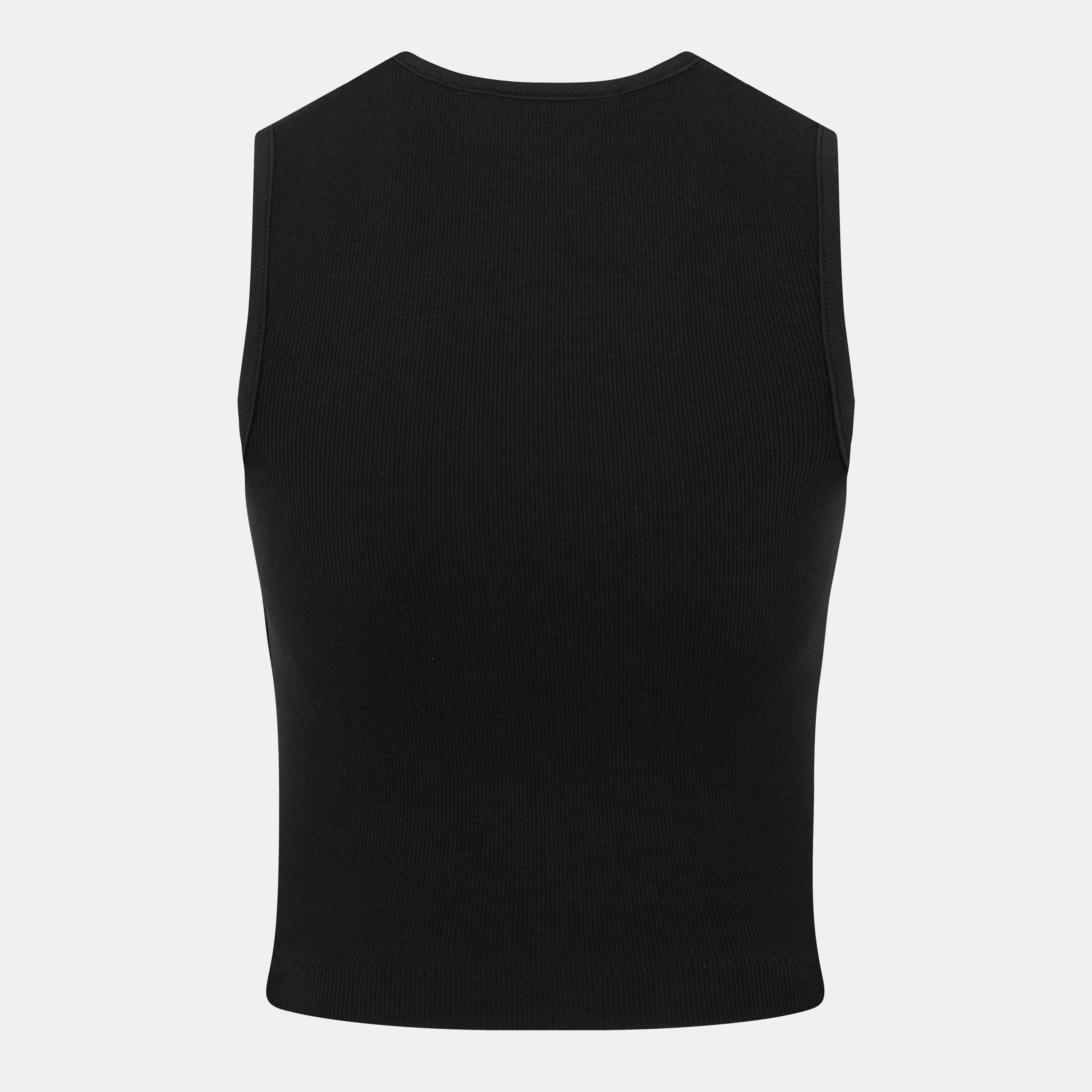 Jet Black - Fear Of God Essentials - Women's Ribbed Cami Top - 2