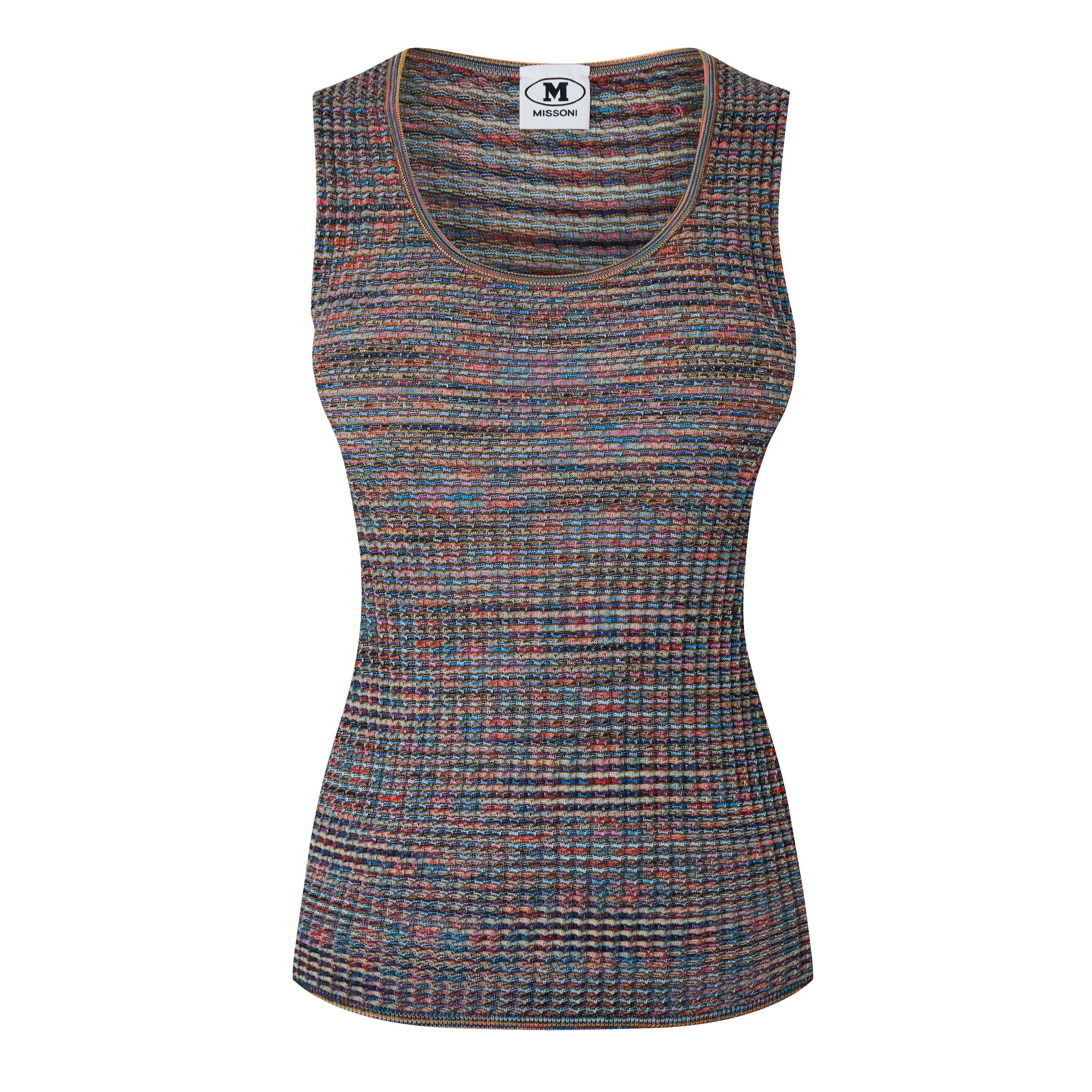 Multicolor - Missoni - Multi Cotton-Wool Blend Top - 1