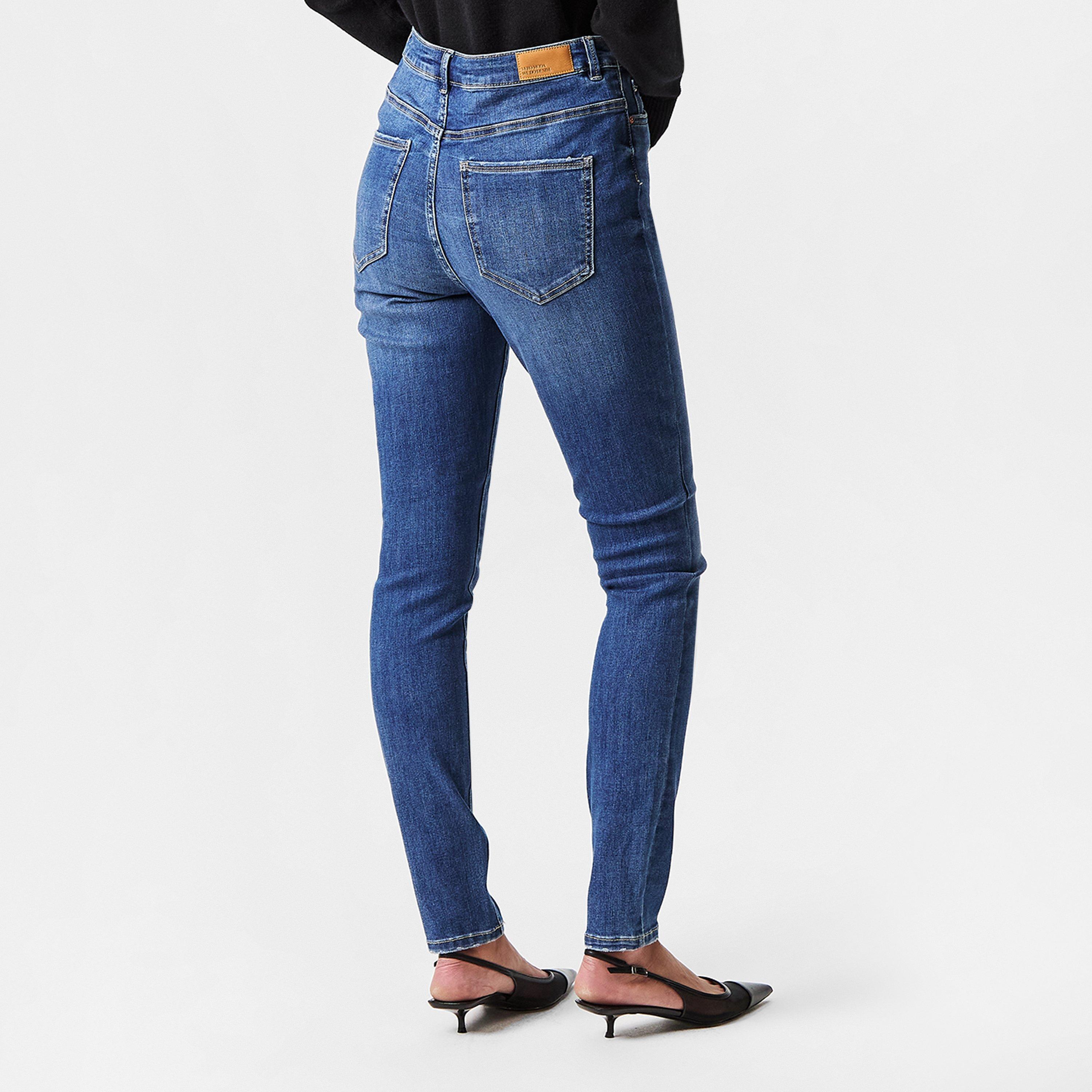 Med Blue Denim - Vero Moda - Sophia Jeans Ld99 - 4