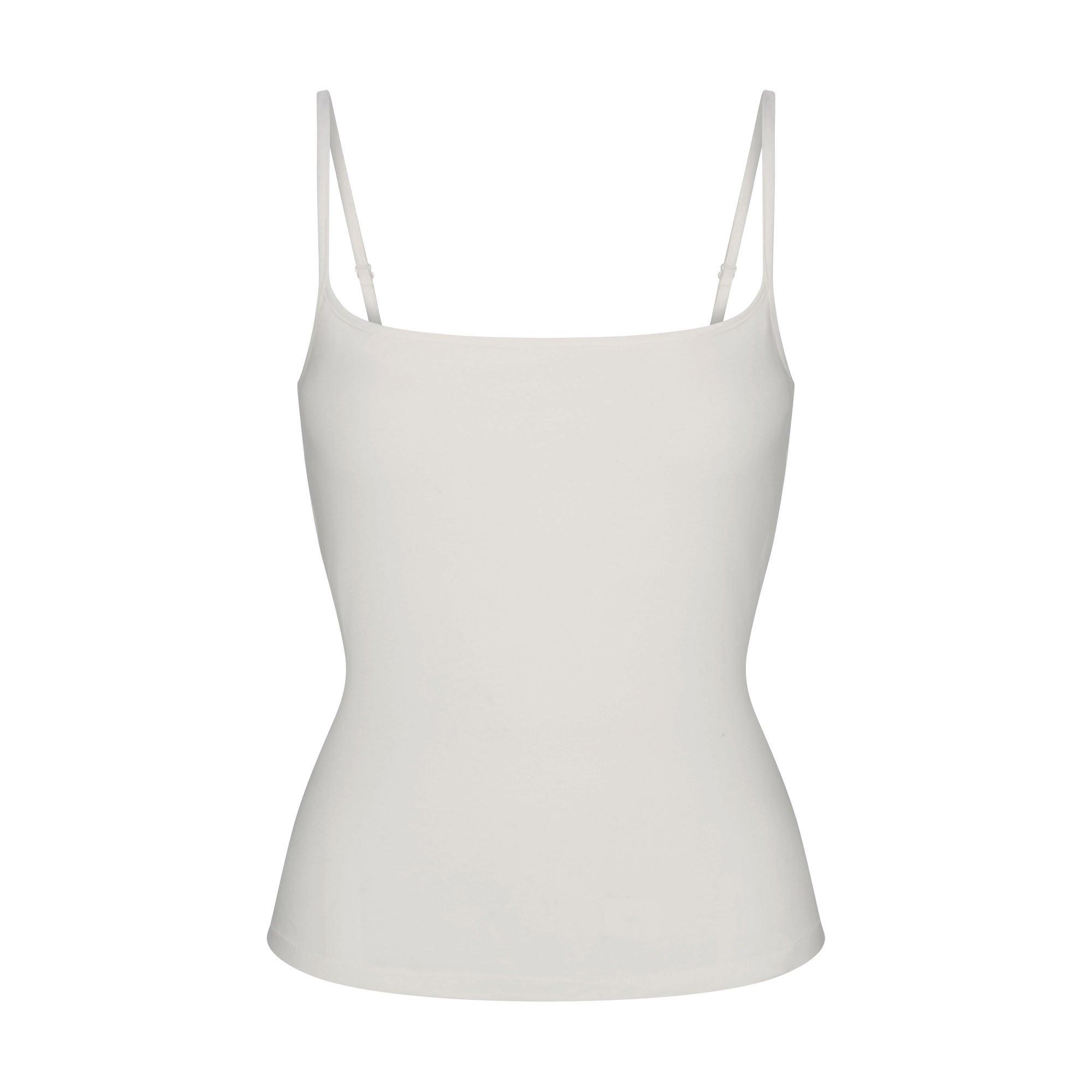 SKIMS Womens Cotton Jersey Cami - MARBLE - Size 14 (L)