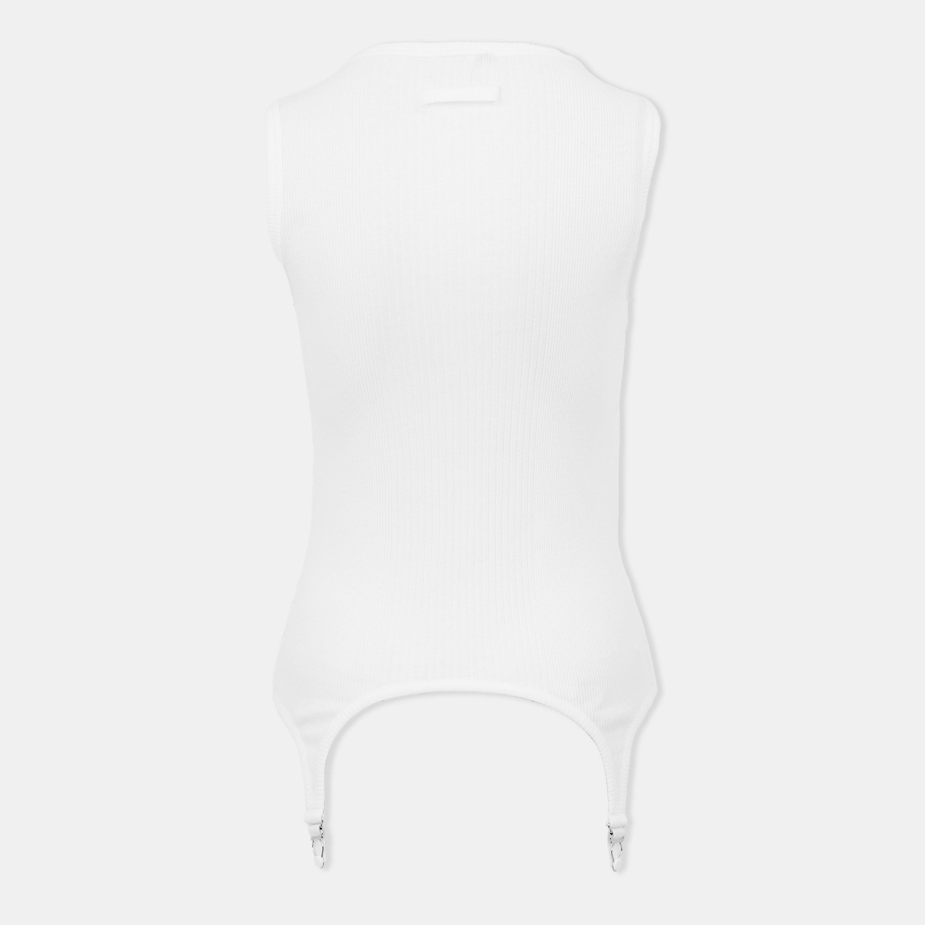 White - Jean Paul Gaultier - Women's Tank Tops - 2