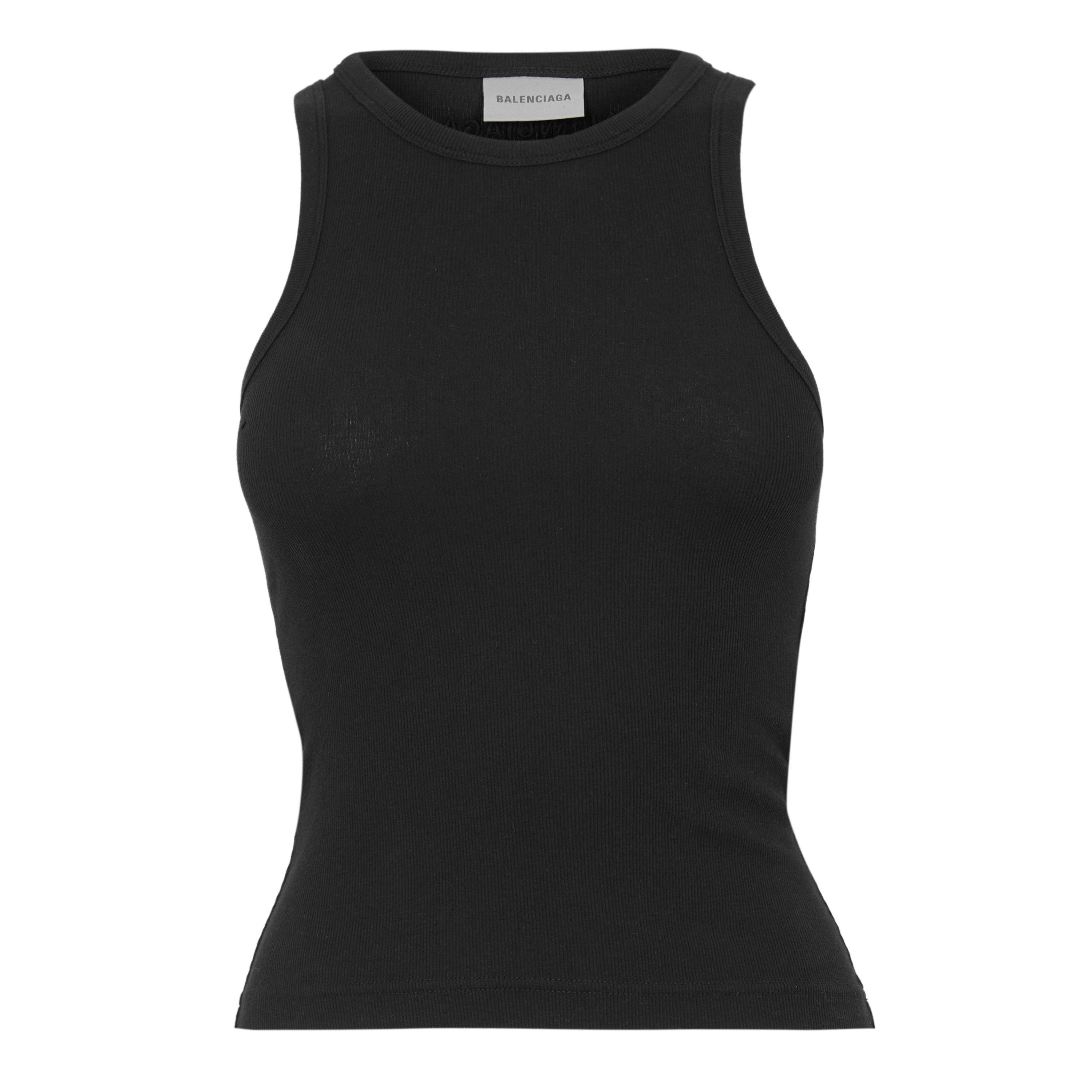 Balenciaga Women's Tank Vest - Black - 14 (L)