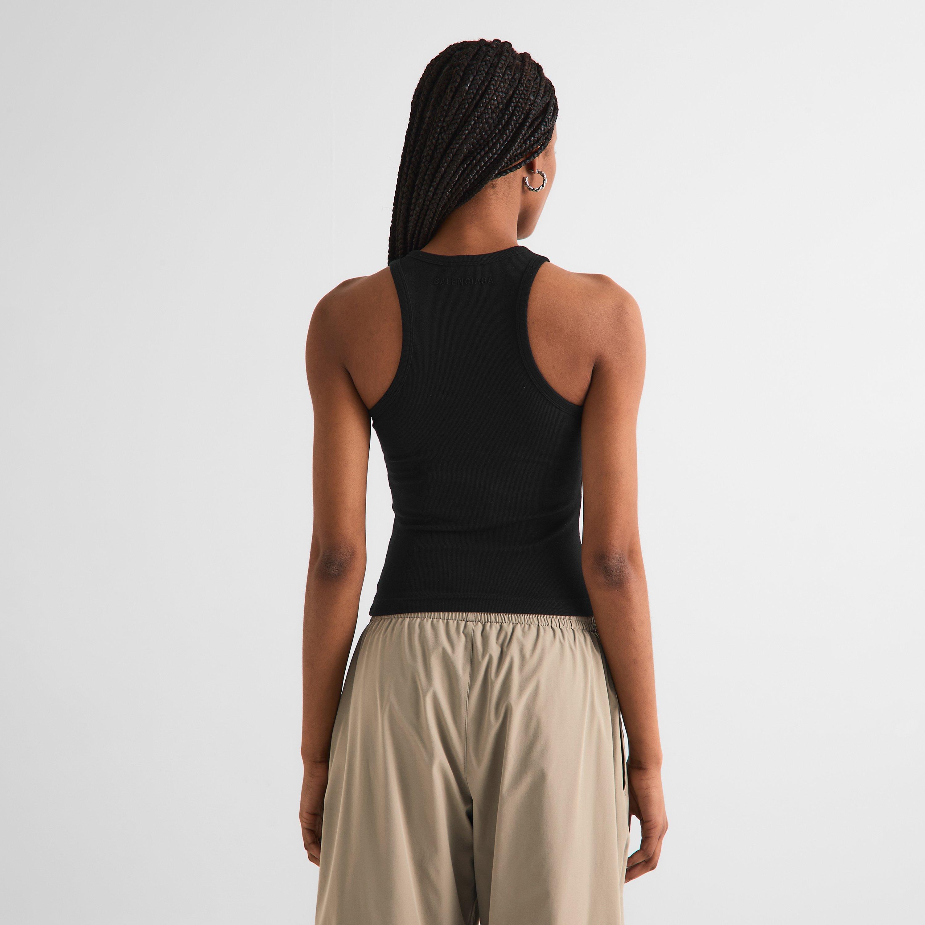 Black - Balenciaga - Women's Tank Vest - 4