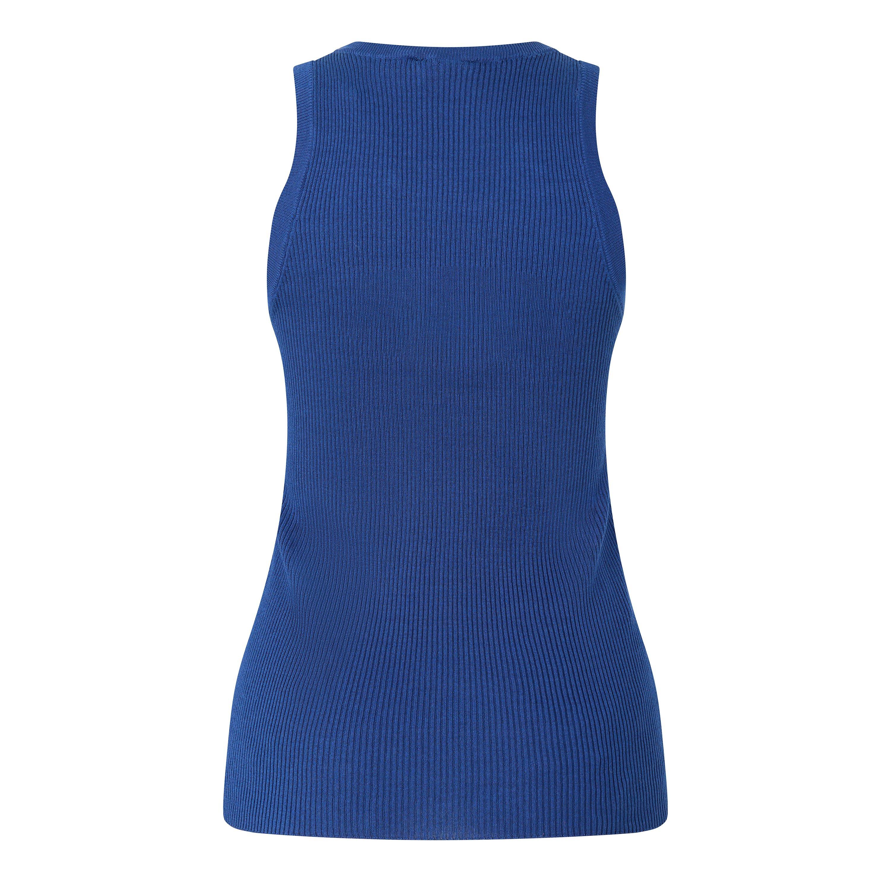 Navy 26 - Fendi - Women's Bollo Rib Tank Top - 2