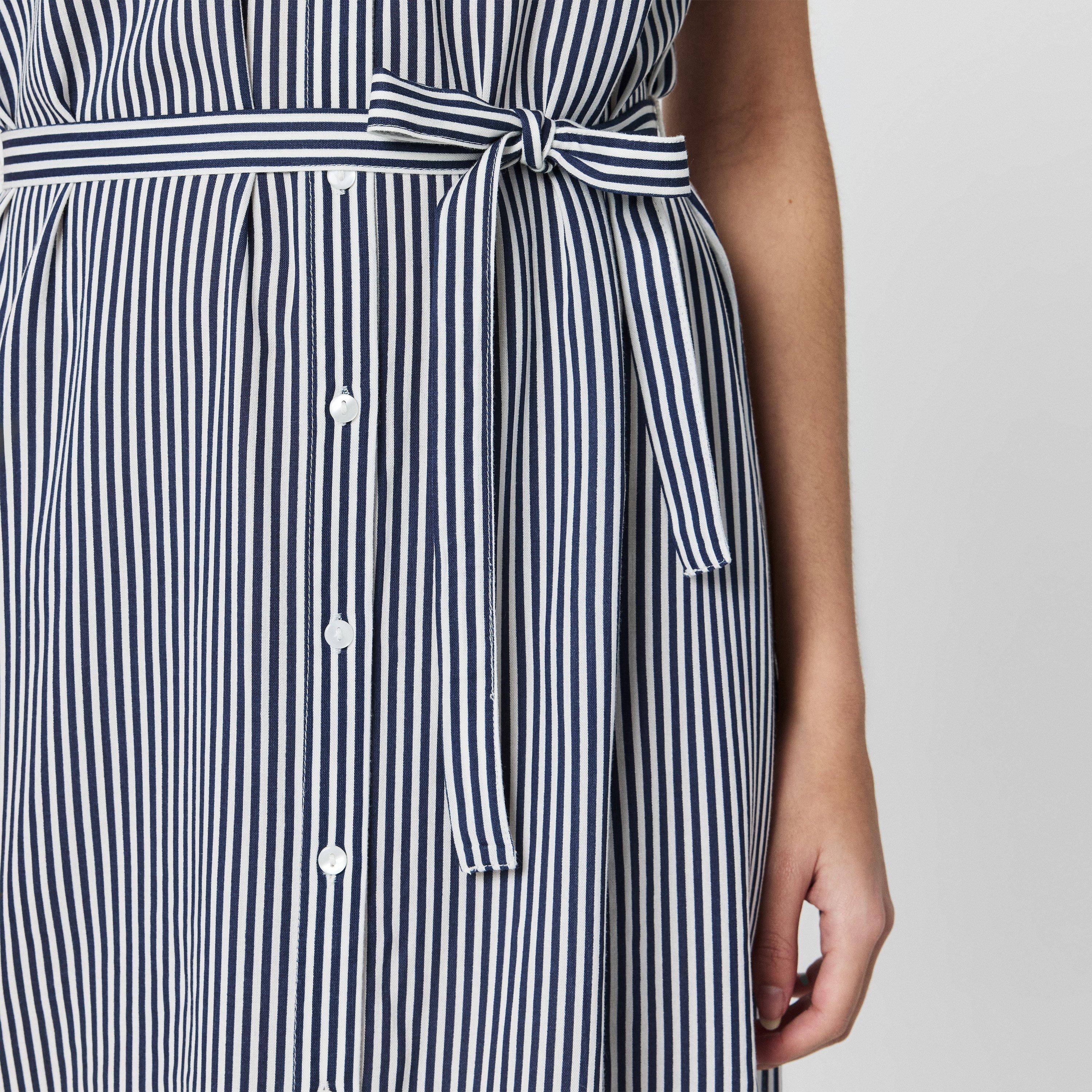 Inchiostro Bianco Neve - Vero Moda - Women's Bumpy Shirt Dress - 5