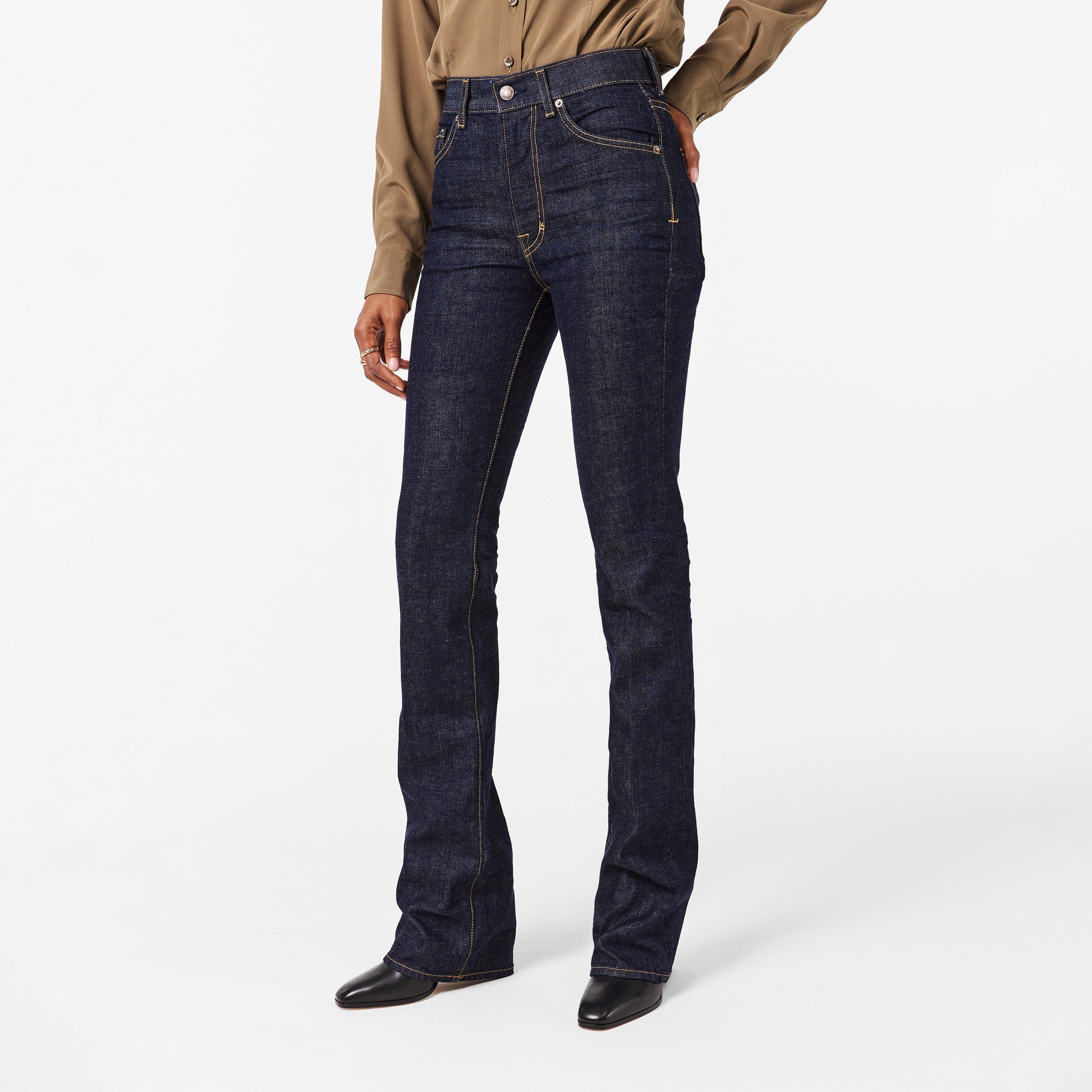 Blue - Tom Ford - Women's Slim Fit Jeans - 3