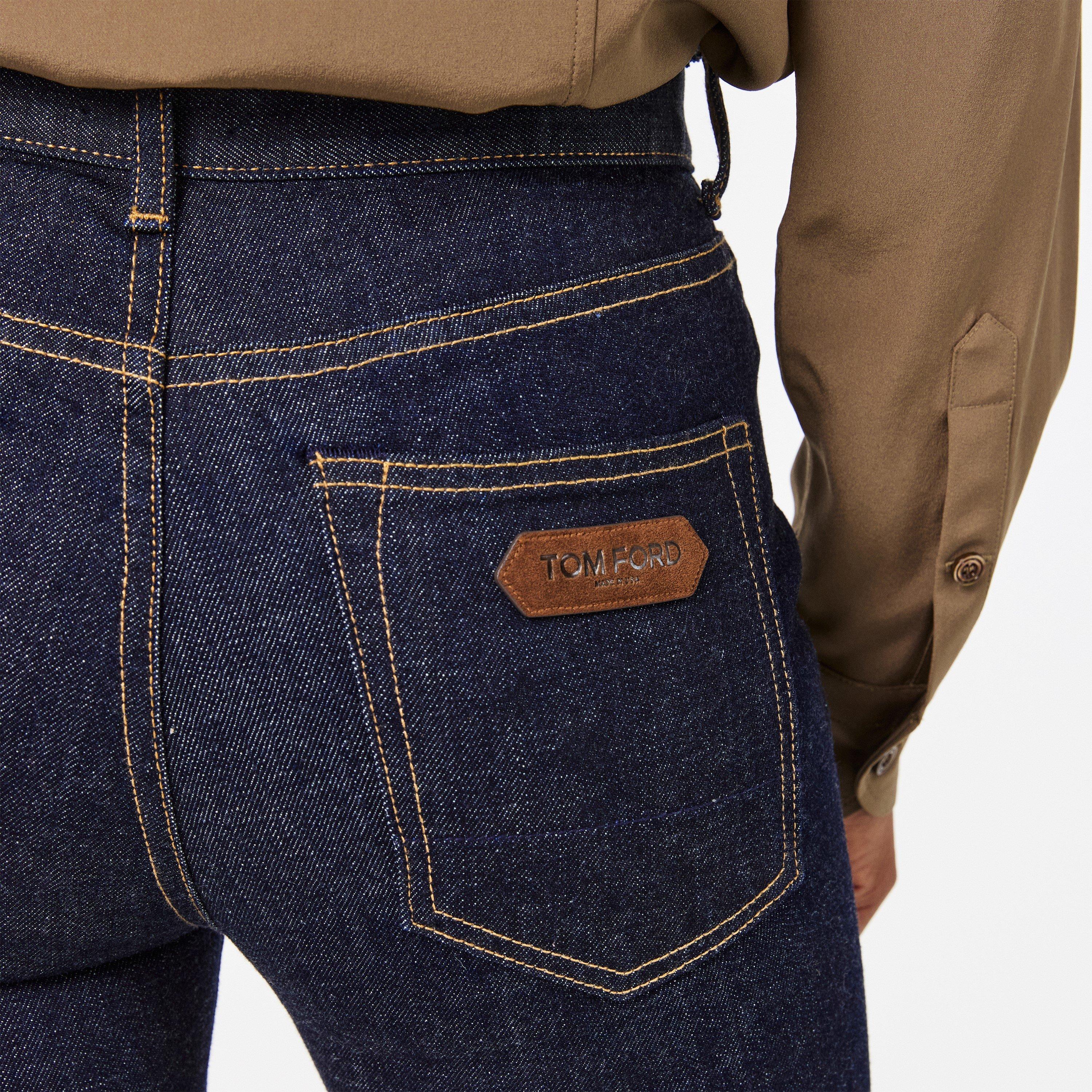 Blue - Tom Ford - Women's Slim Fit Jeans - 5