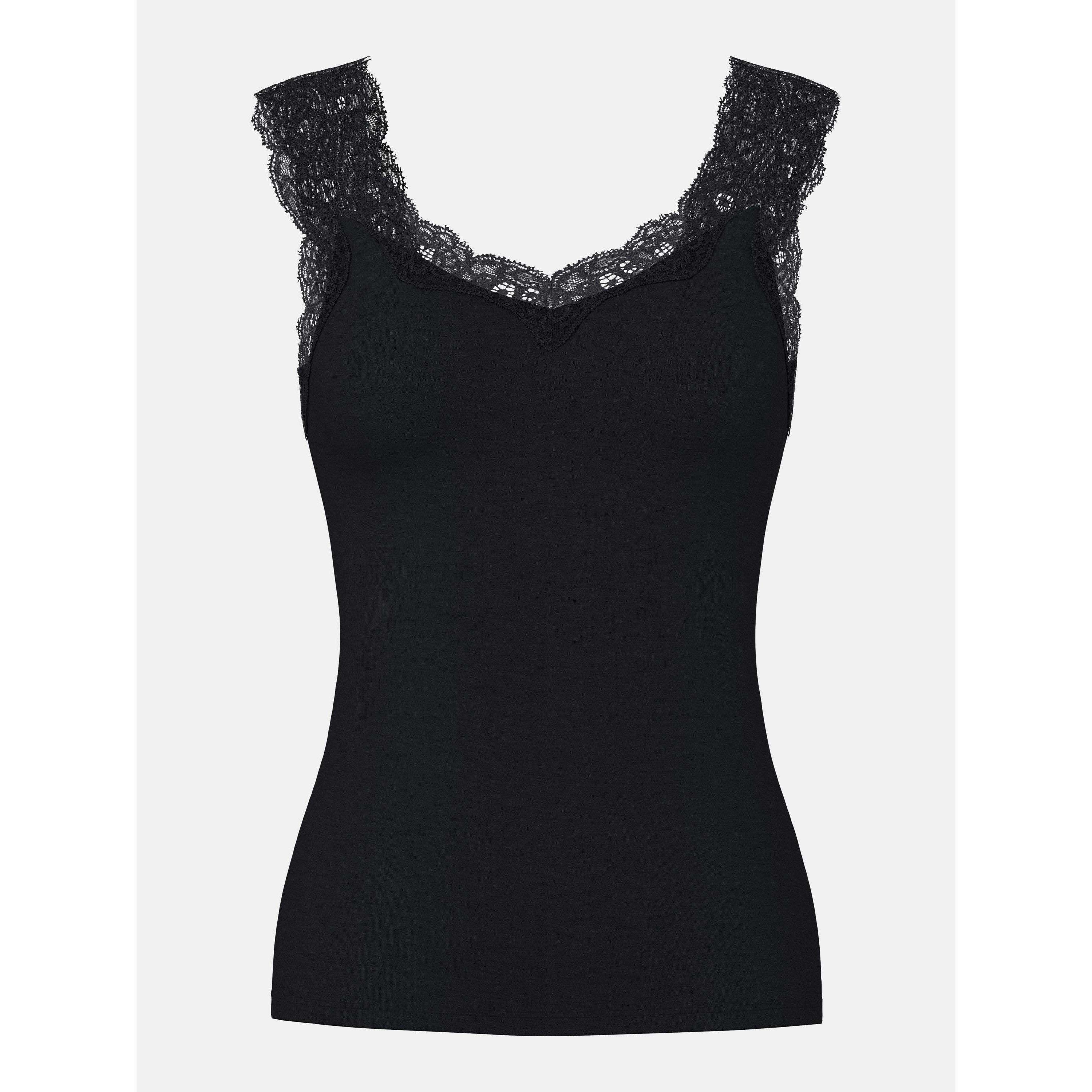 Pieces Women's Barbera Lace Ld63 - Black - XS