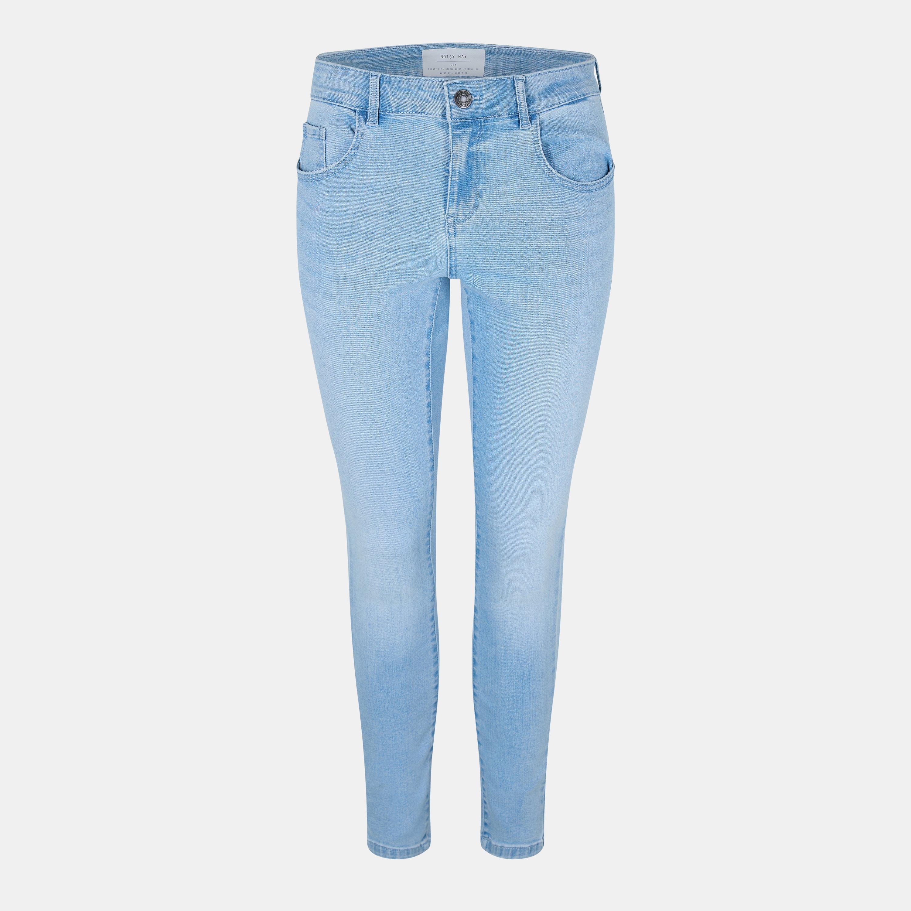 Noisy May Women's Shaper Skinny Jeans - Lt Blue Denim - 26 L30
