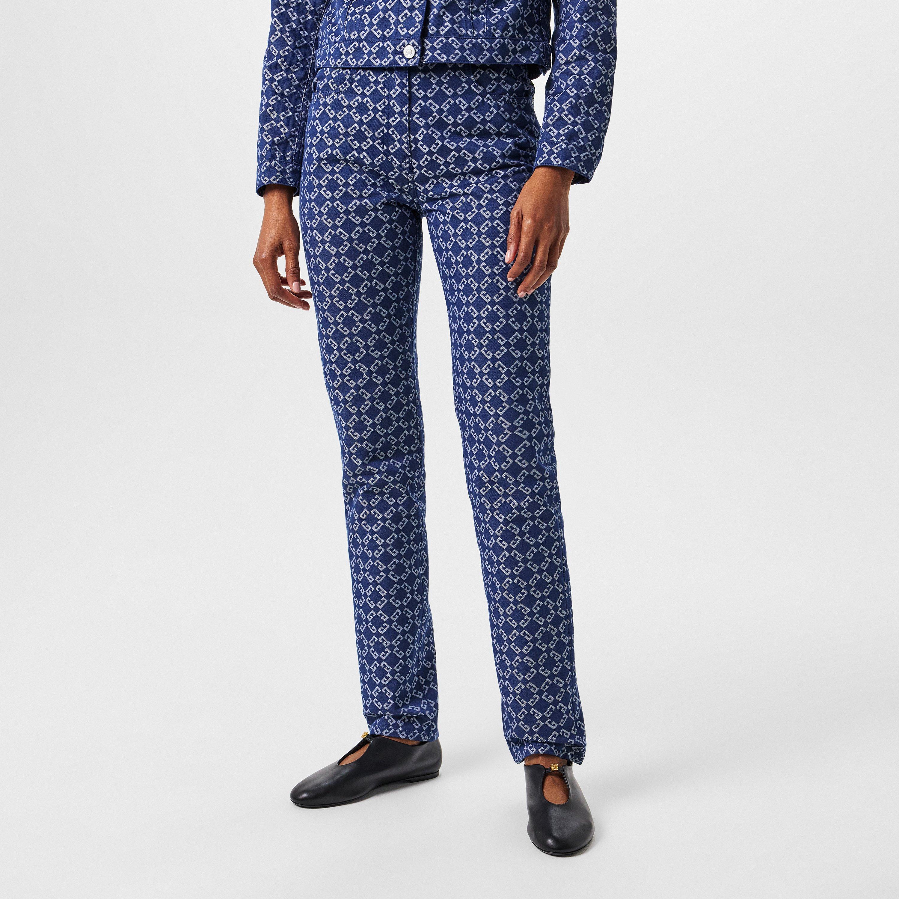 Denim Blue - GIVENCHY - Monogram Denim Jeans - 3