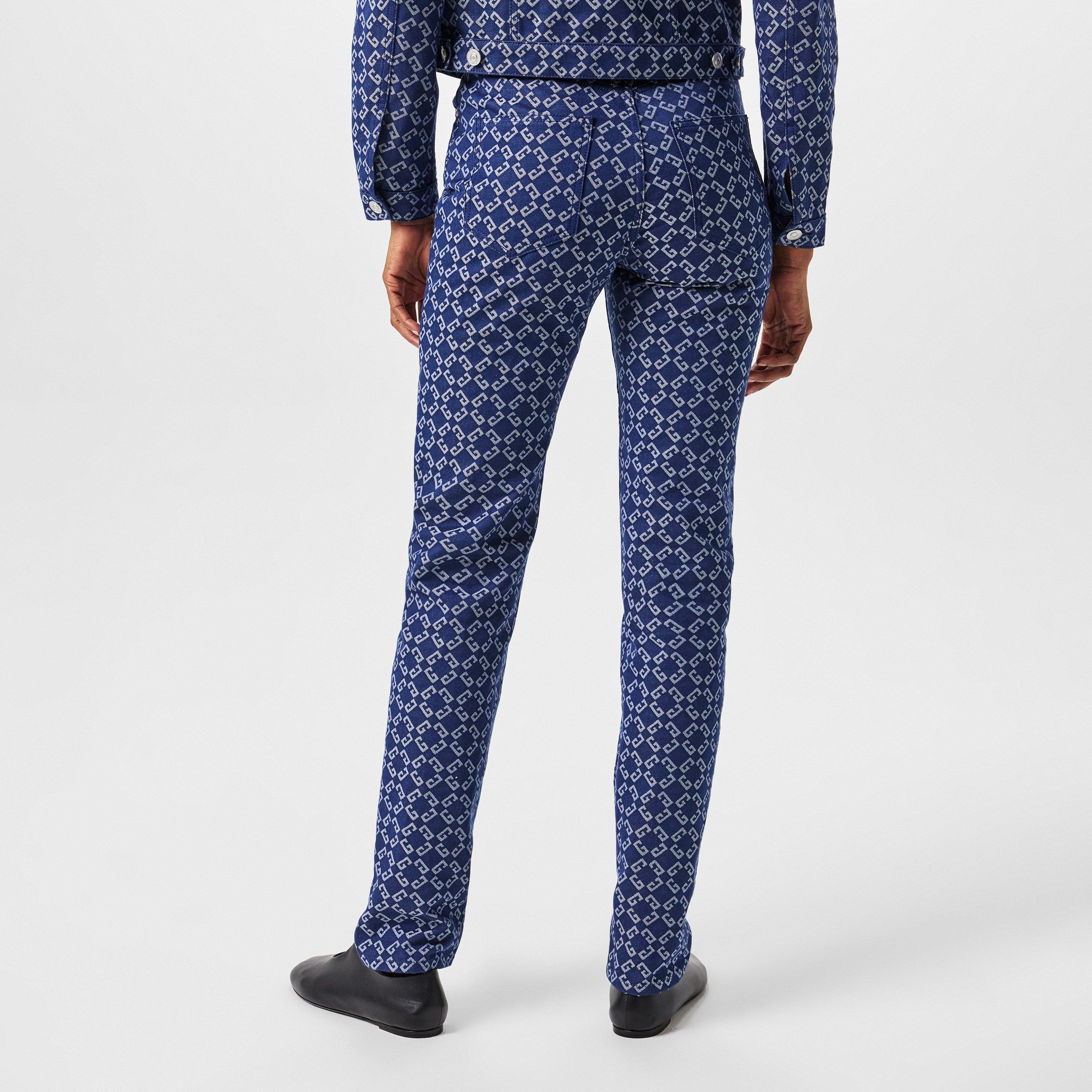 Denim Blue - GIVENCHY - Monogram Denim Jeans - 4