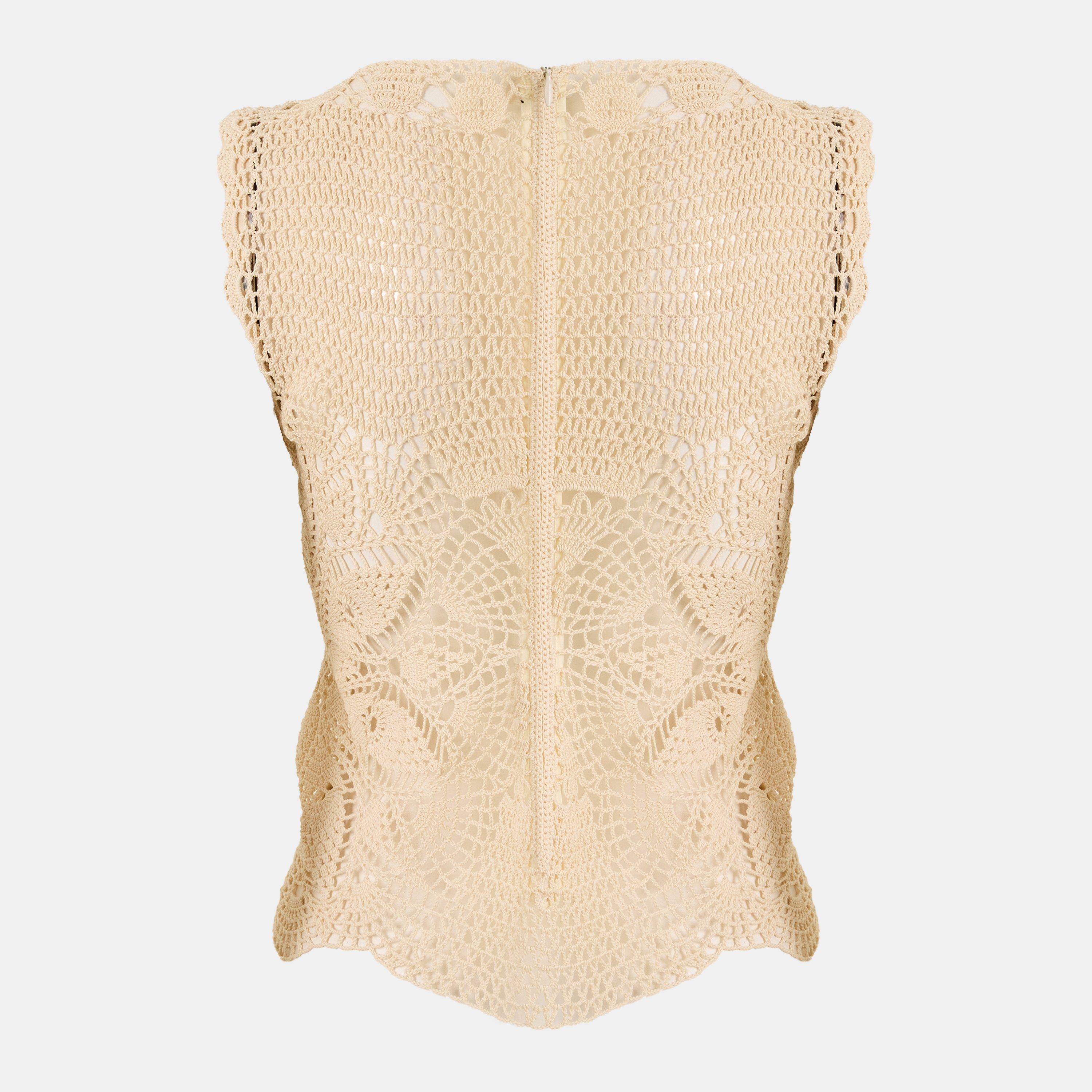 Cream - Magda Butrym - Women's Tank Top - 2