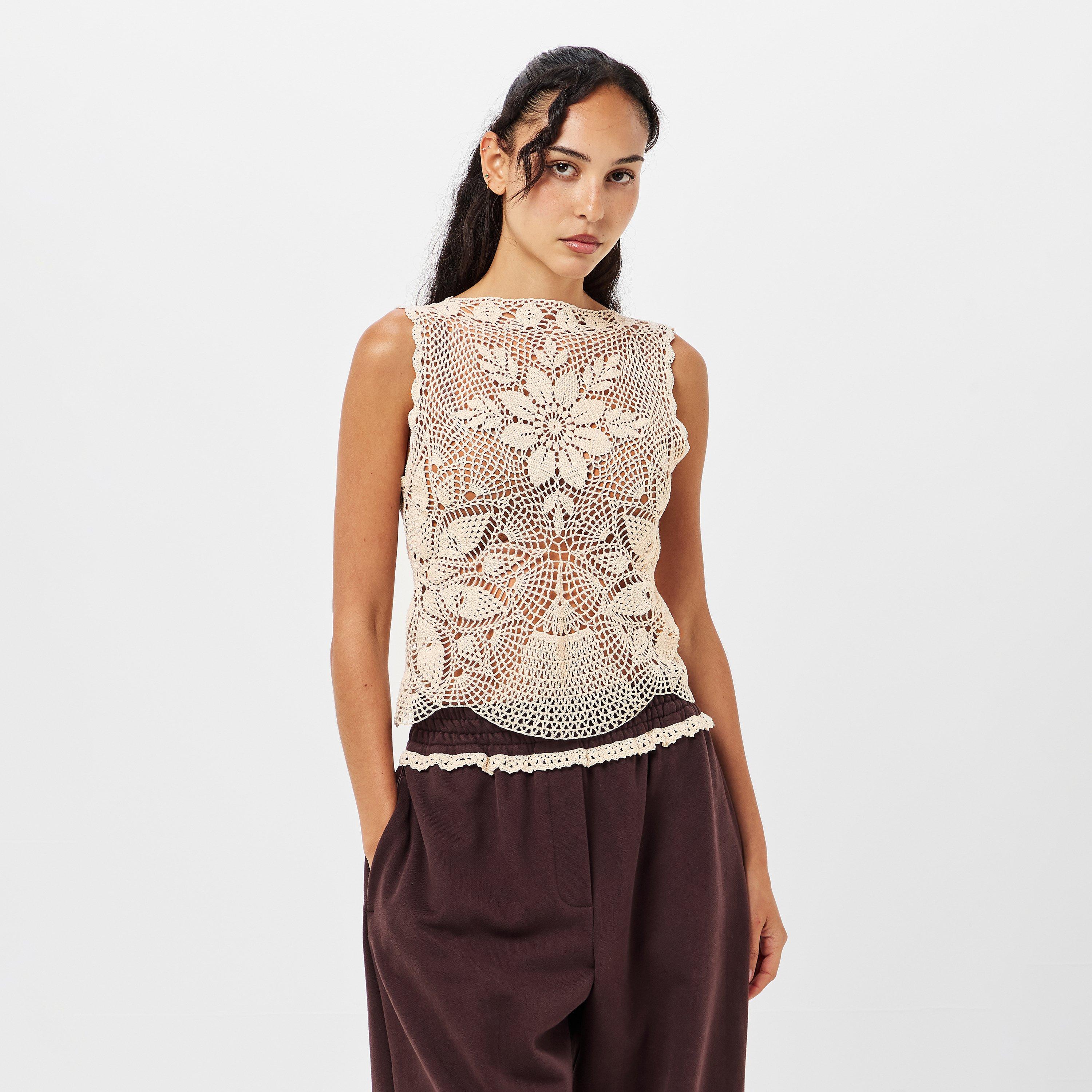 Cream - Magda Butrym - Women's Tank Top - 3