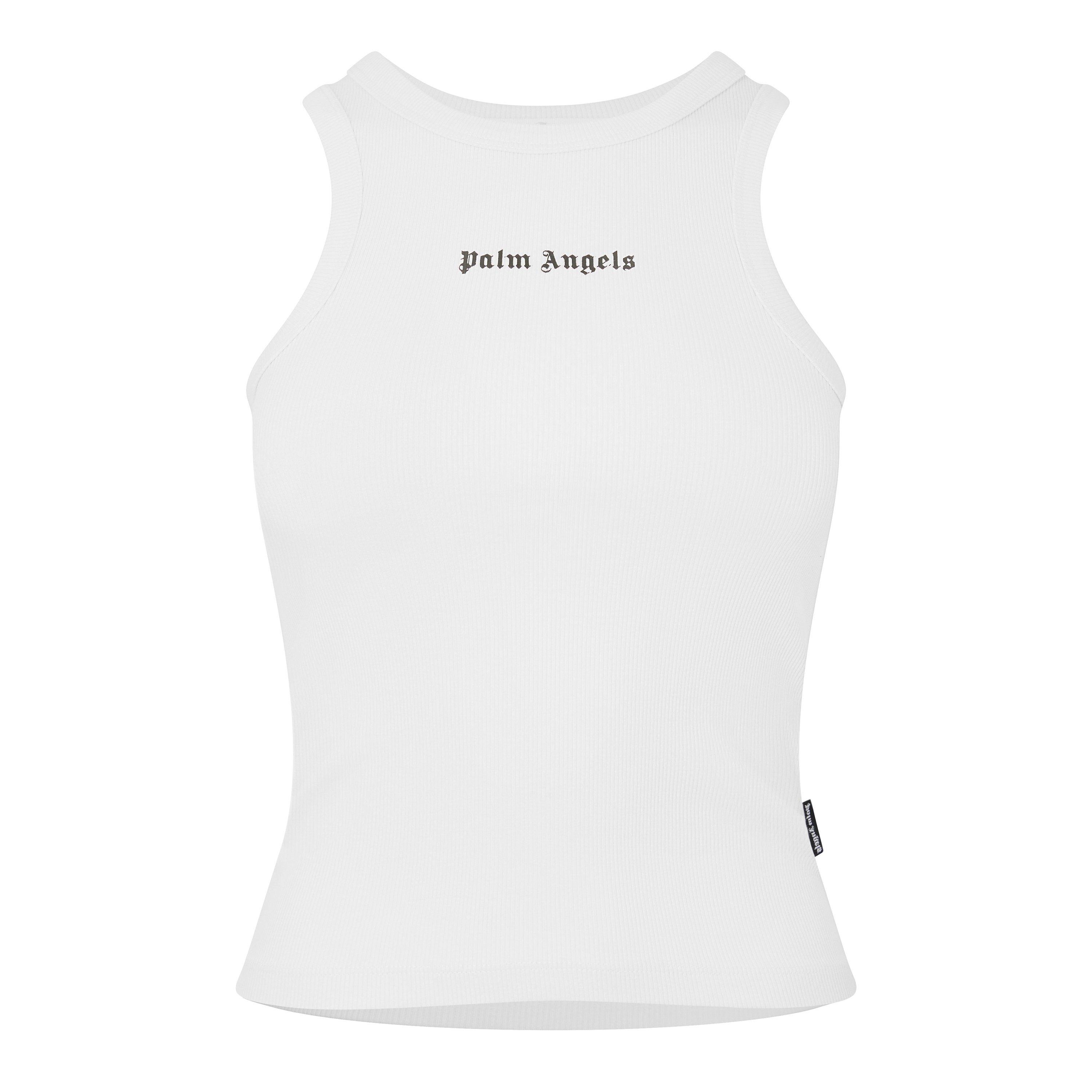 Palm Angels Women's Tank Vest - White - 12 (M)