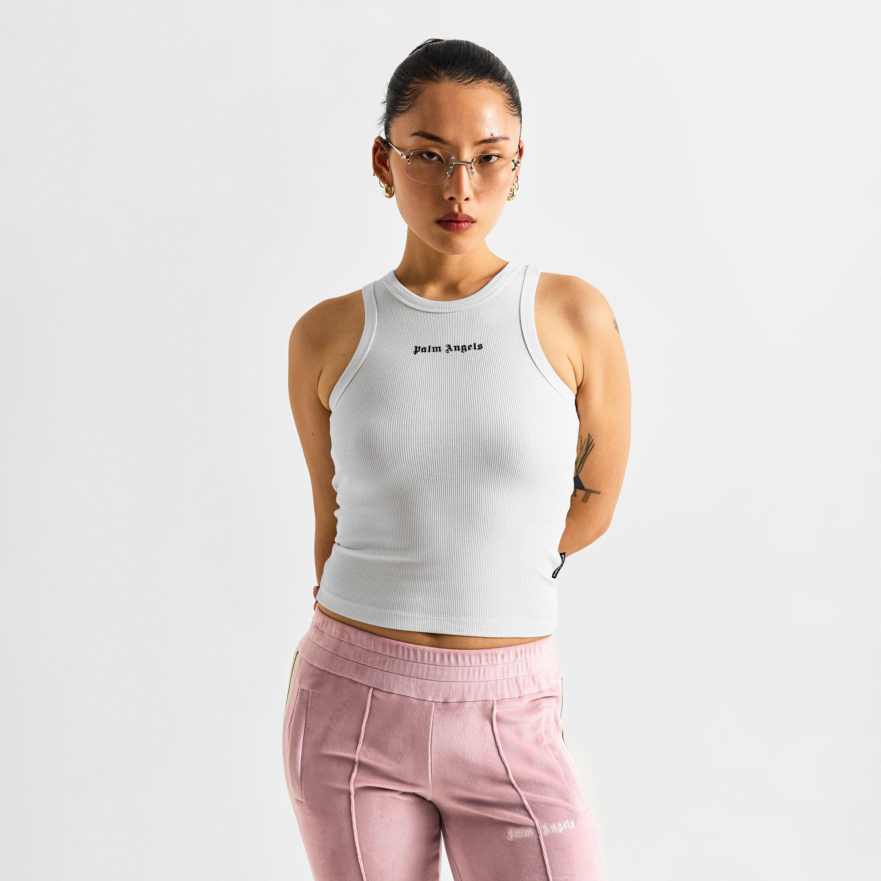 White - Palm Angels - Women's Tank Vest - 3