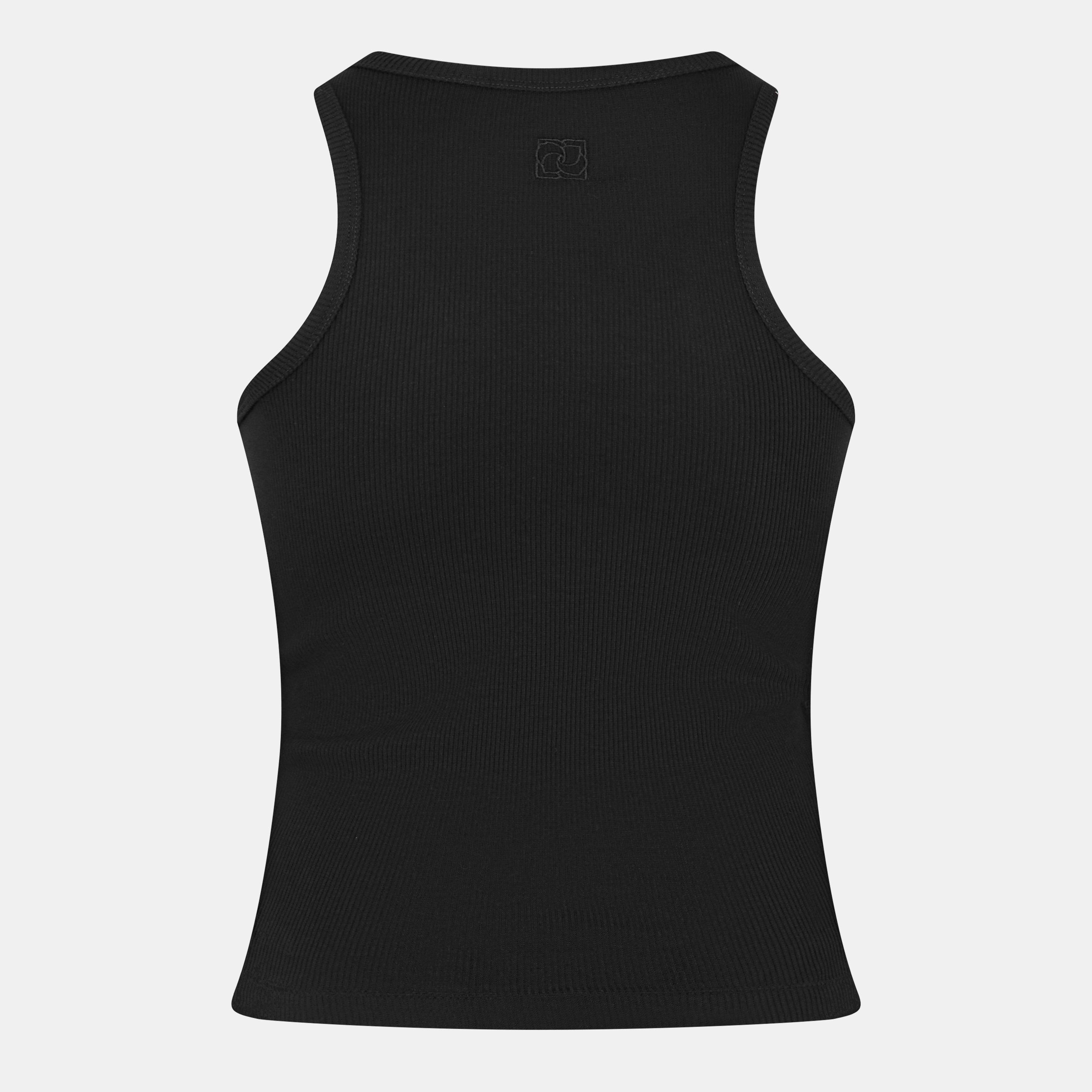 Black - Magda Butrym - Women's Knot Tank Vest - 2