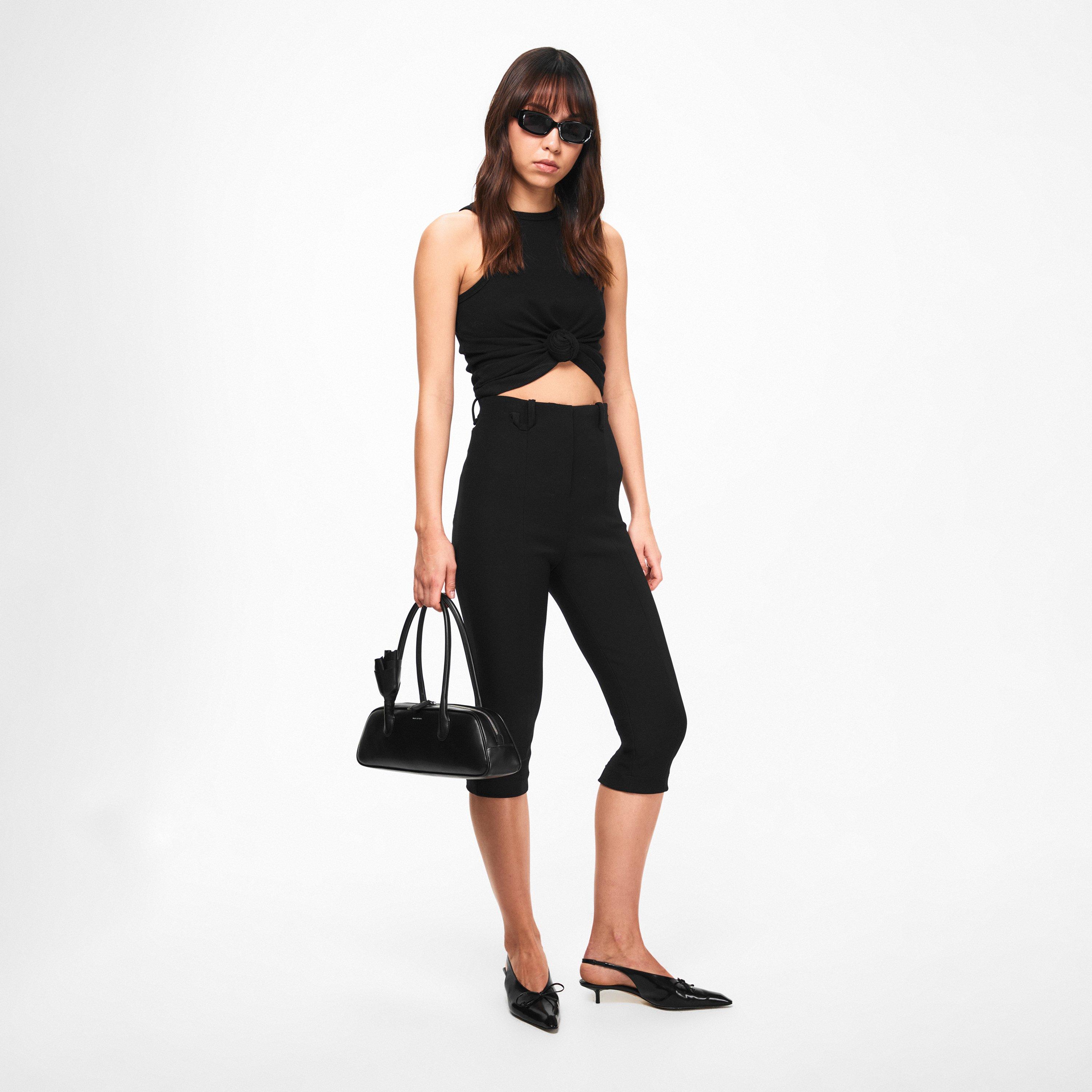Black - Magda Butrym - Women's Knot Tank Vest - 6