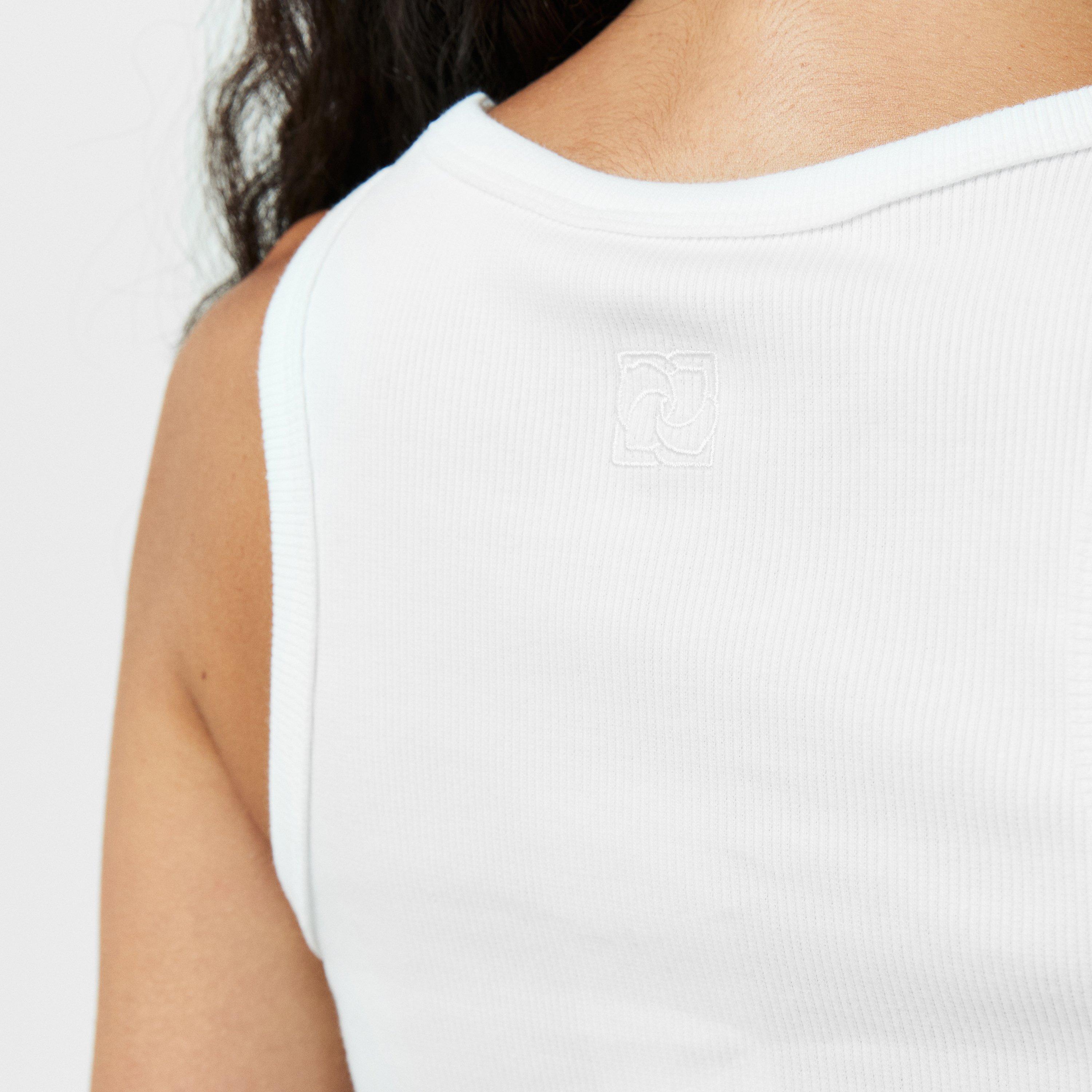 Cream - Magda Butrym - Women's Knot Tank Vest - 5