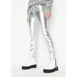 Armani Exchange Metallic Skinny Jeans