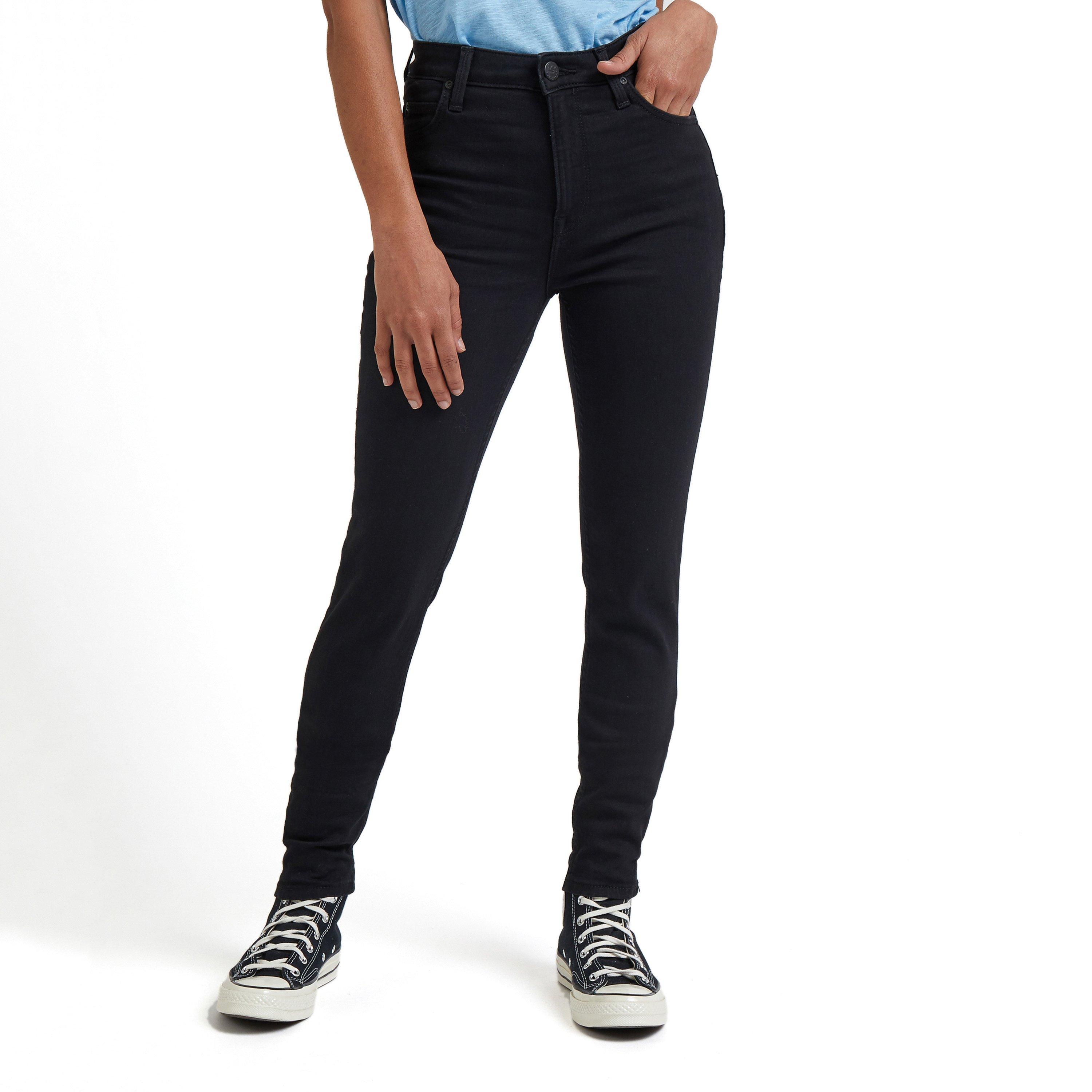 Rinçage noir - Lee - Scarlett Skinny Jeans Womens - 2