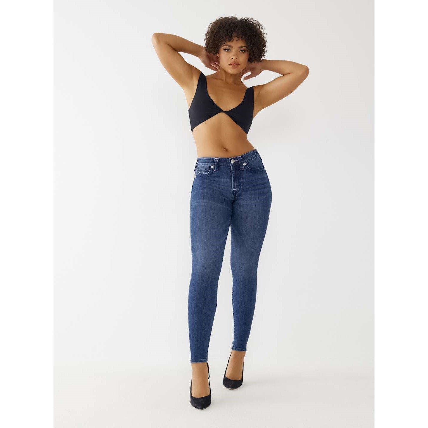 Midnight Haze - True Religion - TR Jennie Skinny Jeans Womens - 4