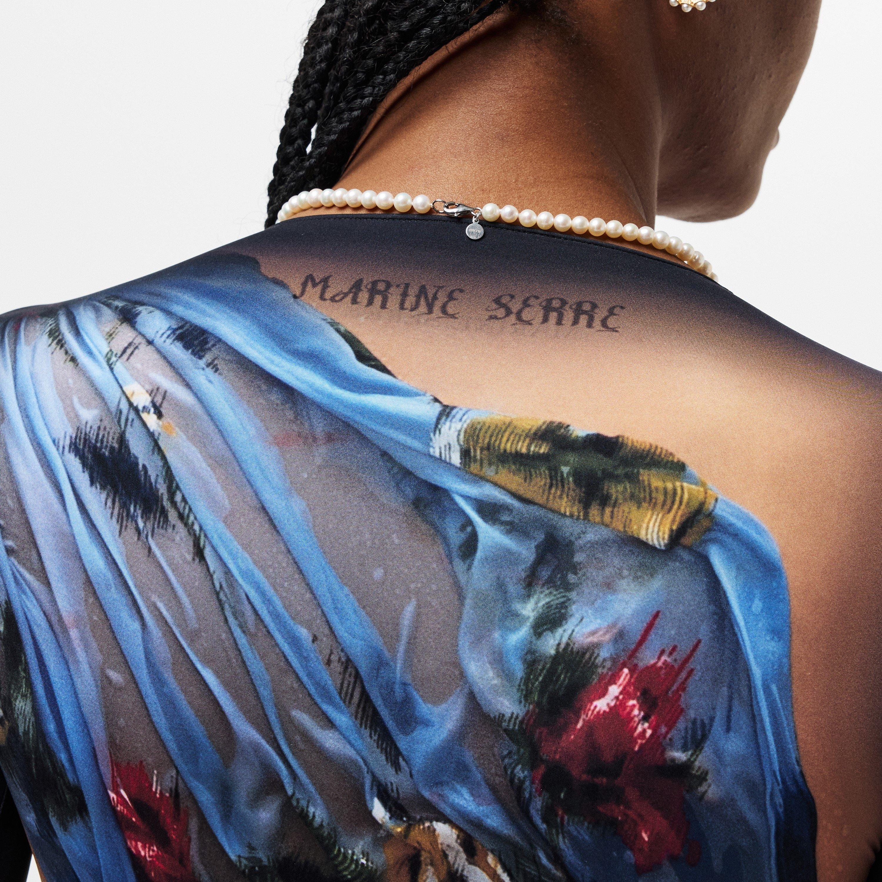 Dark Beige - Marine Serre - Women's Tank Vest - 5